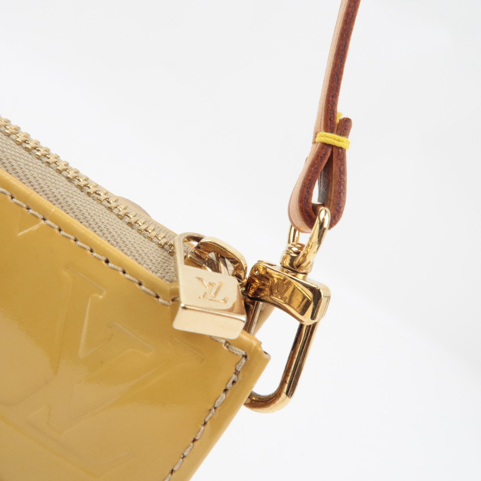 Louis Vuitton Monogram Vernis Flower Lexington Handbag Beige M92246 VI1021