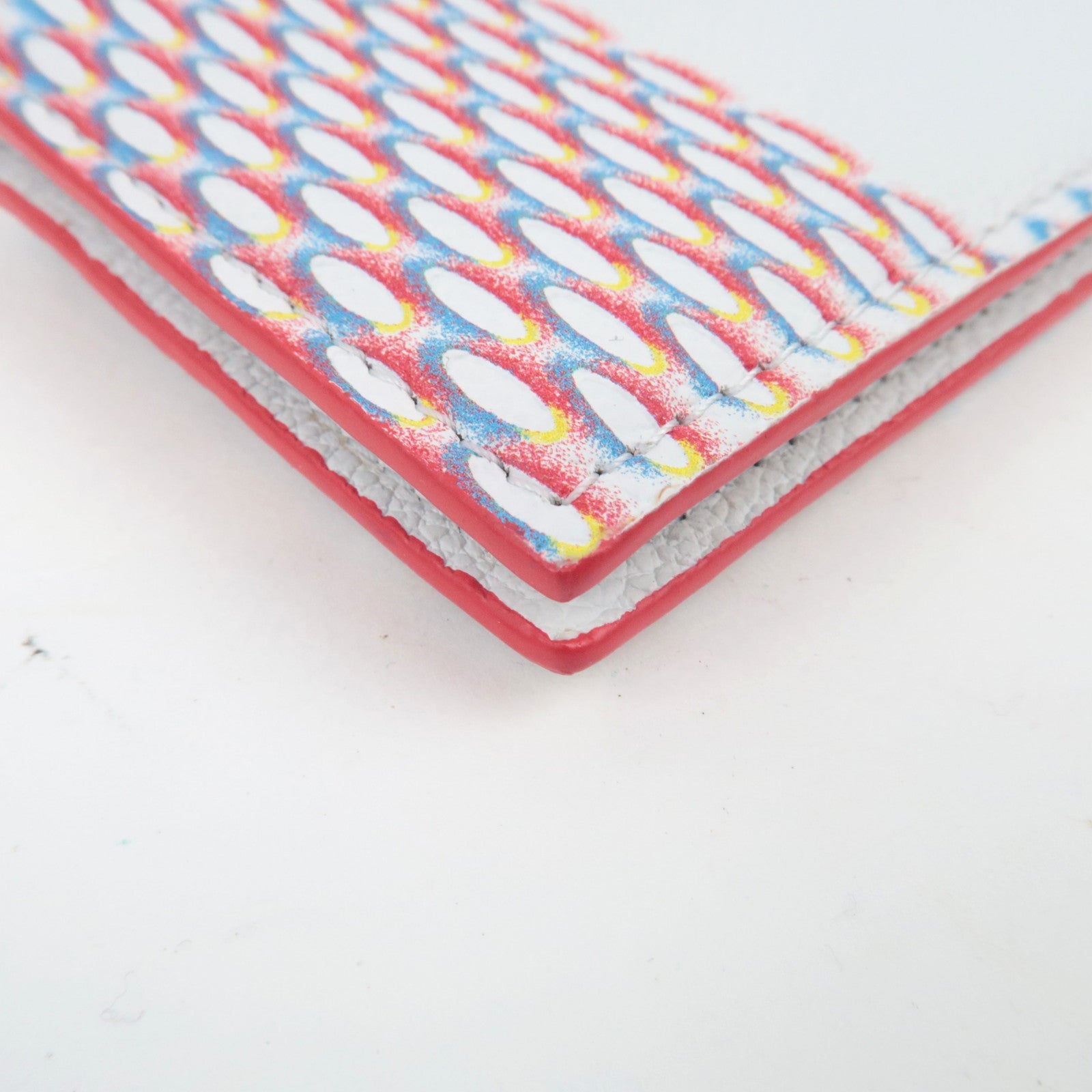 Louis Vuitton Damier Spray Double Zipped Card Holder Multicolor M81430 RFID *Box, Dust bag