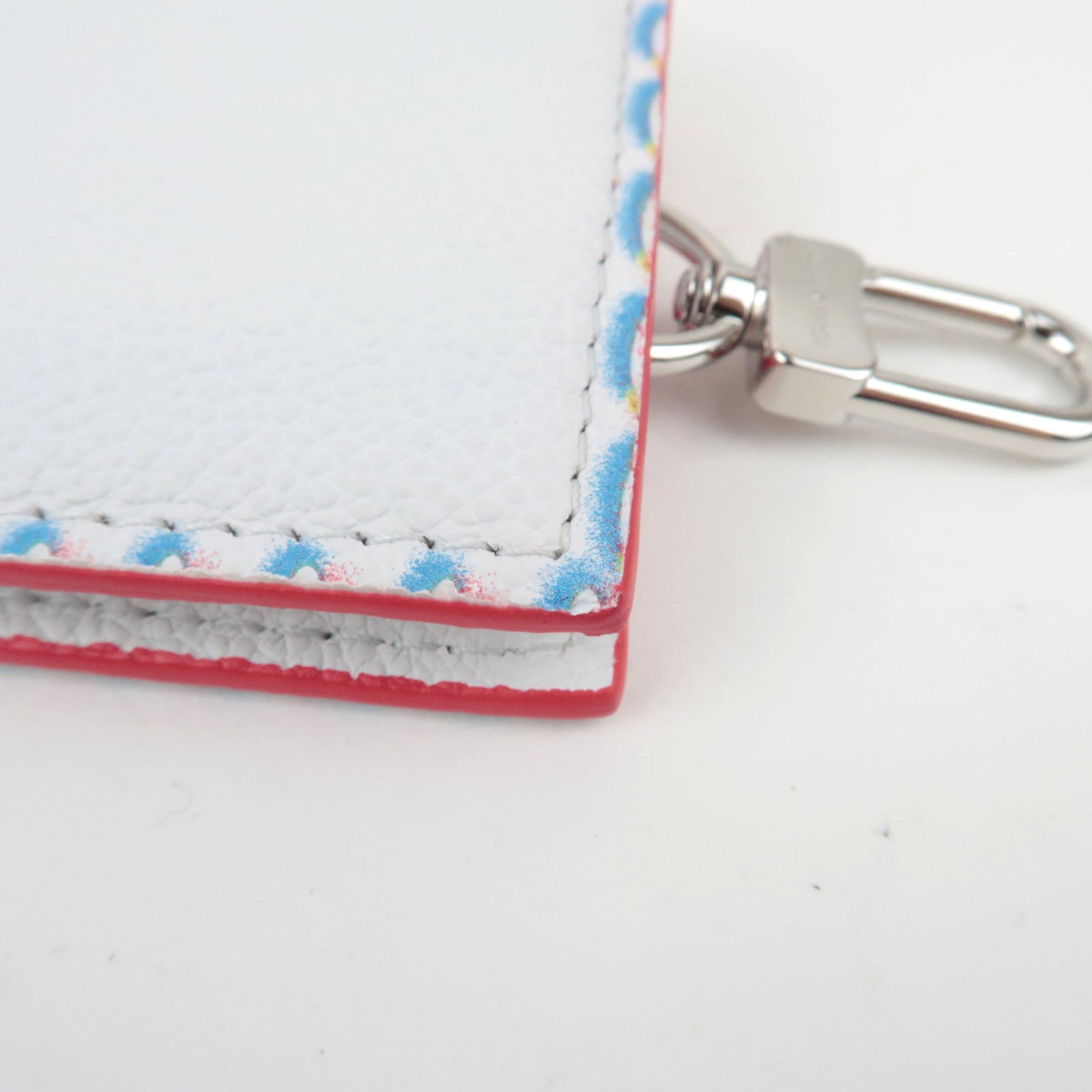 Louis Vuitton Damier Spray Double Zipped Card Holder Multicolor M81430 RFID *Box, Dust bag