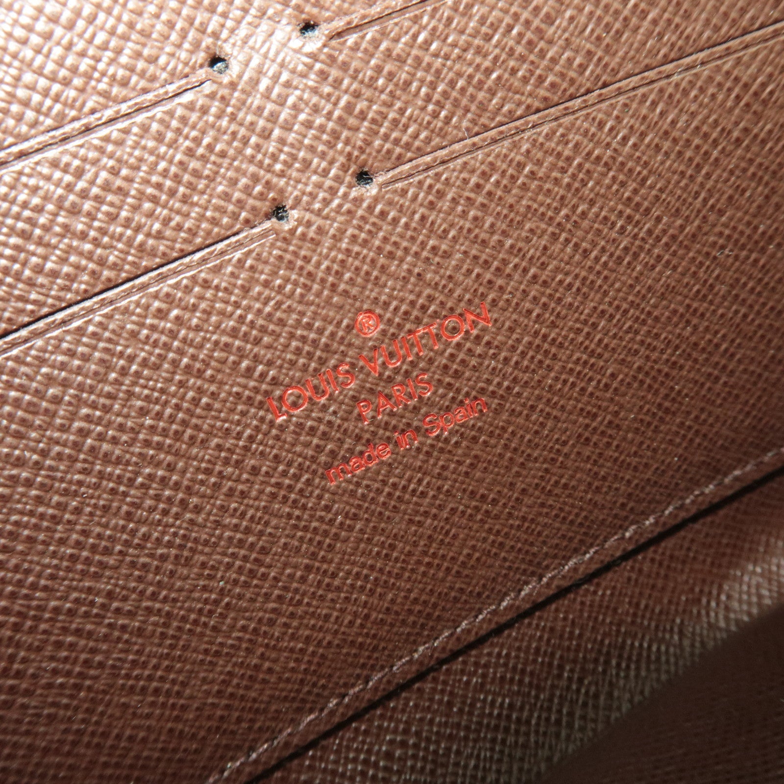 Louis Vuitton Damier Zippy Long Wallet N60015 CR1171 *Box, Dust bag