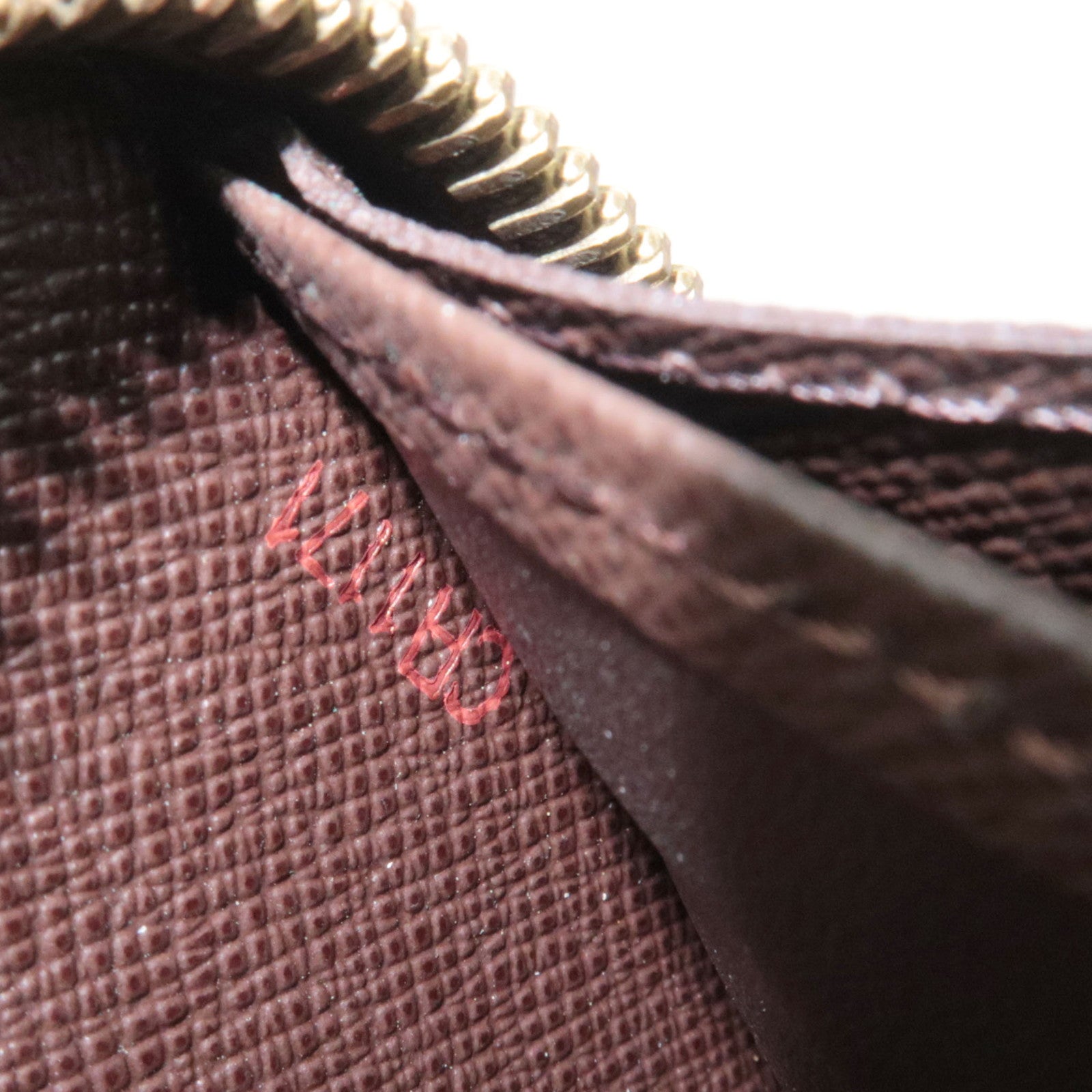 Louis Vuitton Damier Zippy Long Wallet N60015 CR1171 *Box, Dust bag