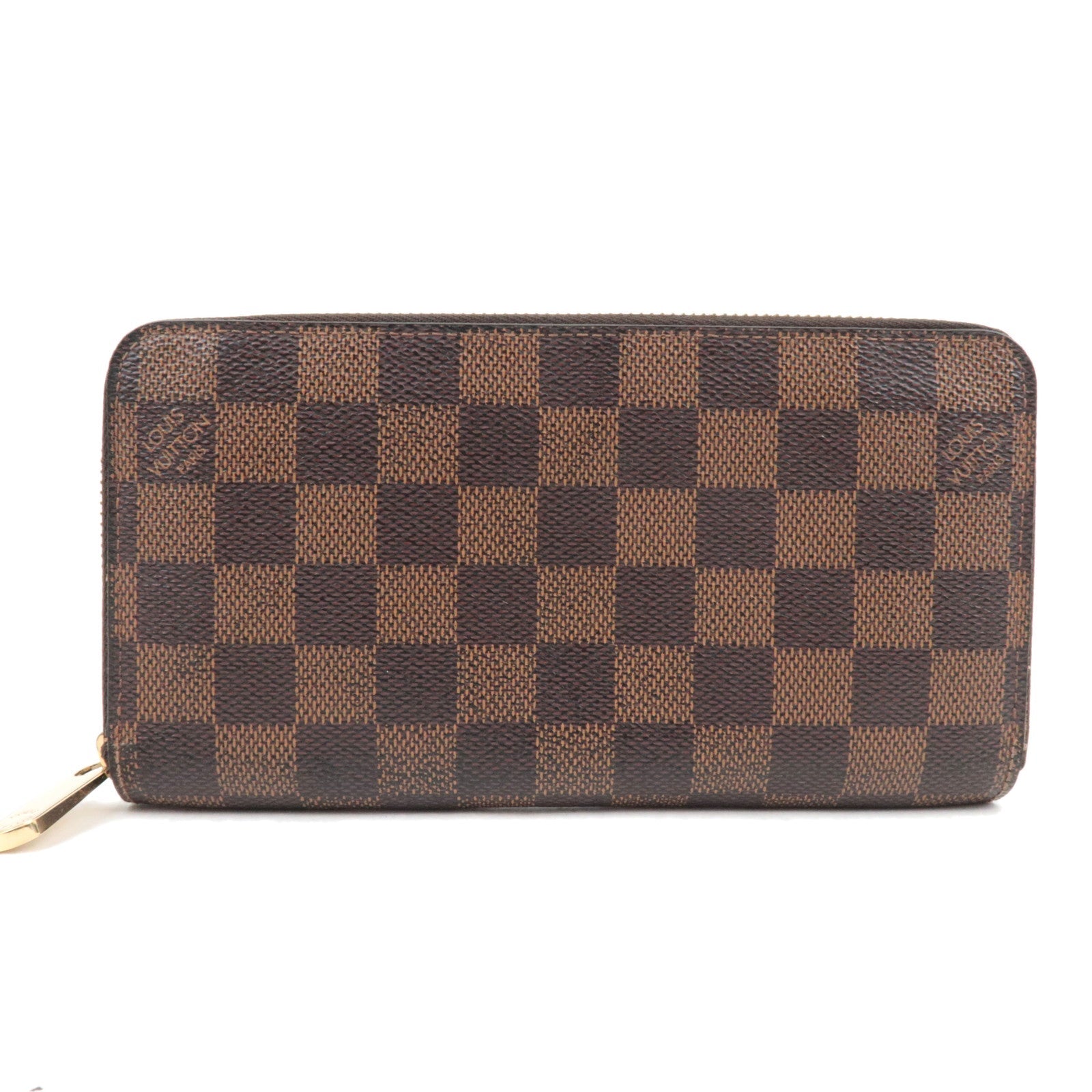 Louis Vuitton Damier Zippy Long Wallet N60015 CR1171 *Box, Dust bag78132