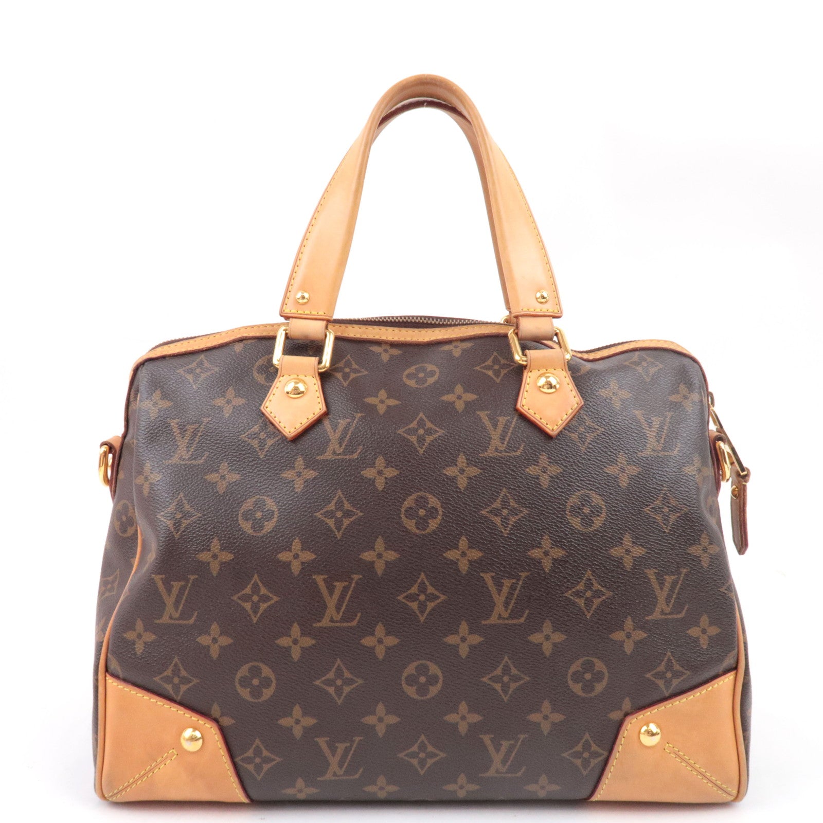 Louis Vuitton Monogram Retiro PM 2Way Hand Bag M40325 MB3181 *Dust bag, Strap