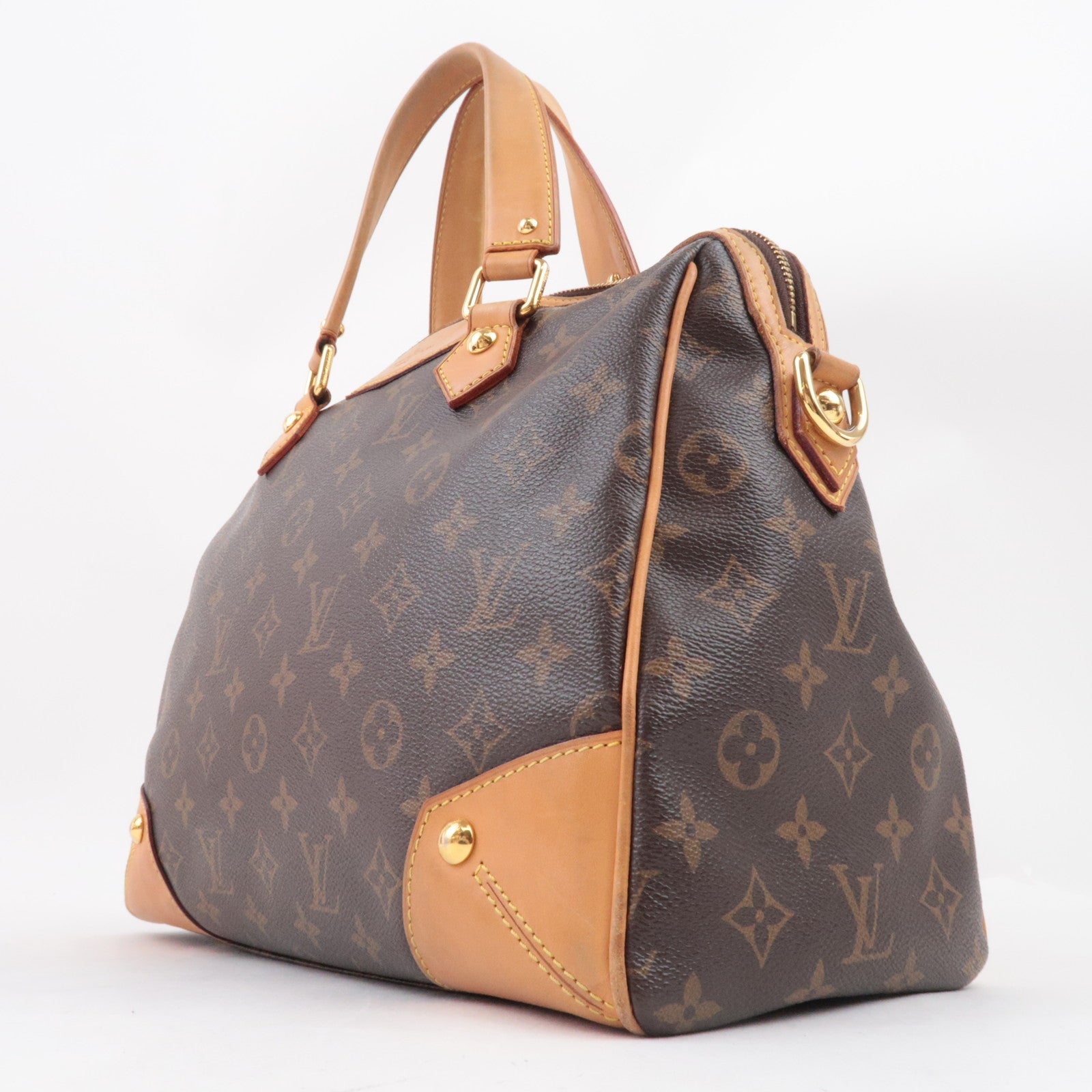 Louis Vuitton Monogram Retiro PM 2Way Hand Bag M40325 MB3181 *Dust bag, Strap