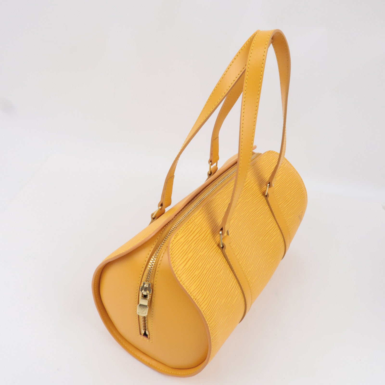 Louis Vuitton Epi Soufflot Hand Bag Tassili Yellow M52229 MI0959 *Dust bag, Pouch