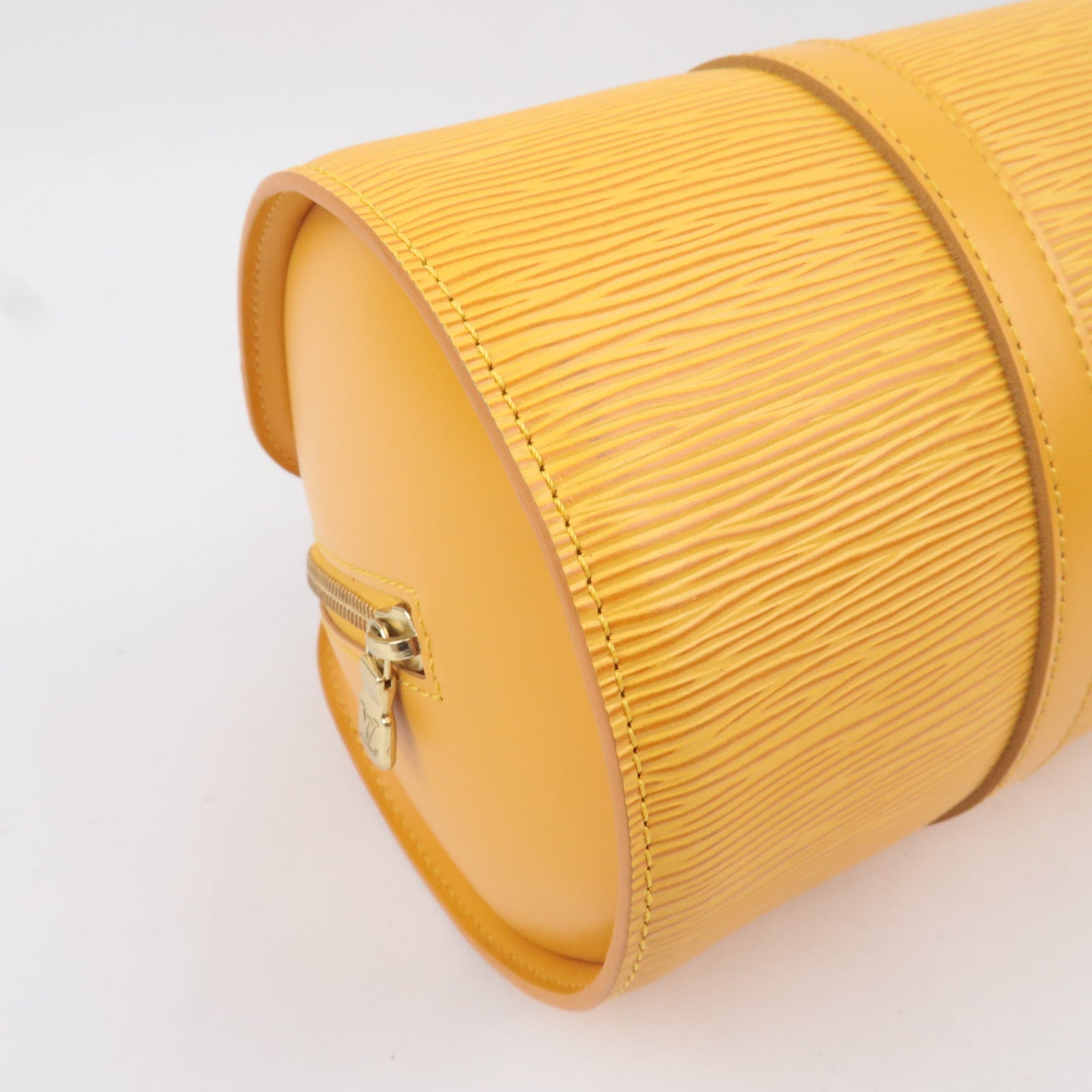 Louis Vuitton Epi Soufflot Hand Bag Tassili Yellow M52229 MI0959 *Dust bag, Pouch