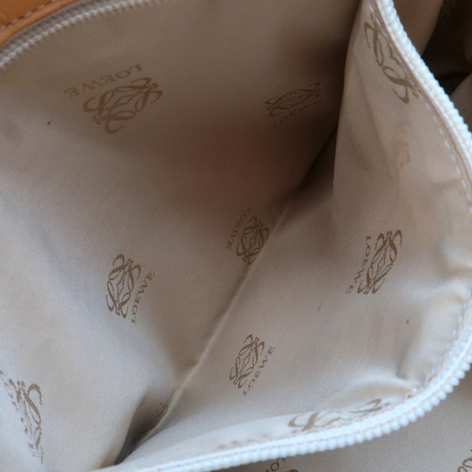 LOEWE Anagram Flamenco Shoulder Bag Nappa Leather Mustard *Dust bag