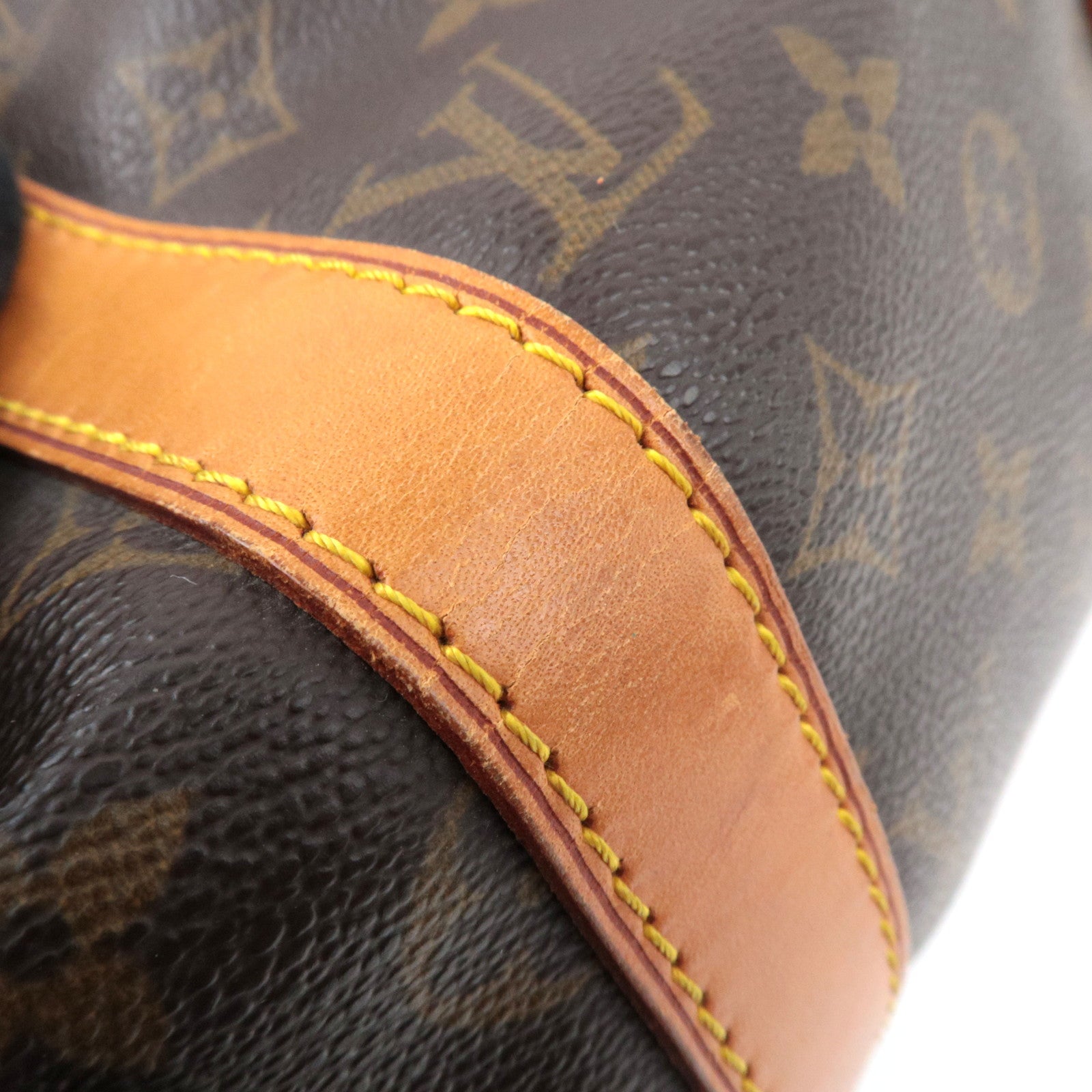 Louis Vuitton Monogram Keepall 50 Travel Bag M41426 MB1920 *Name tag, Poignet