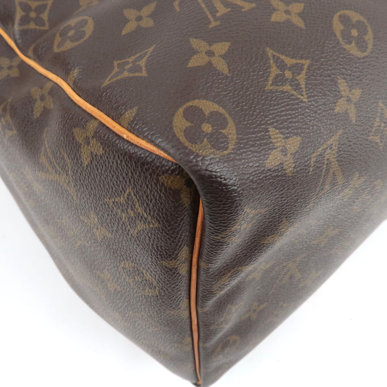 Louis Vuitton Monogram Keepall 50 Travel Bag M41426 MB1920 *Name tag, Poignet