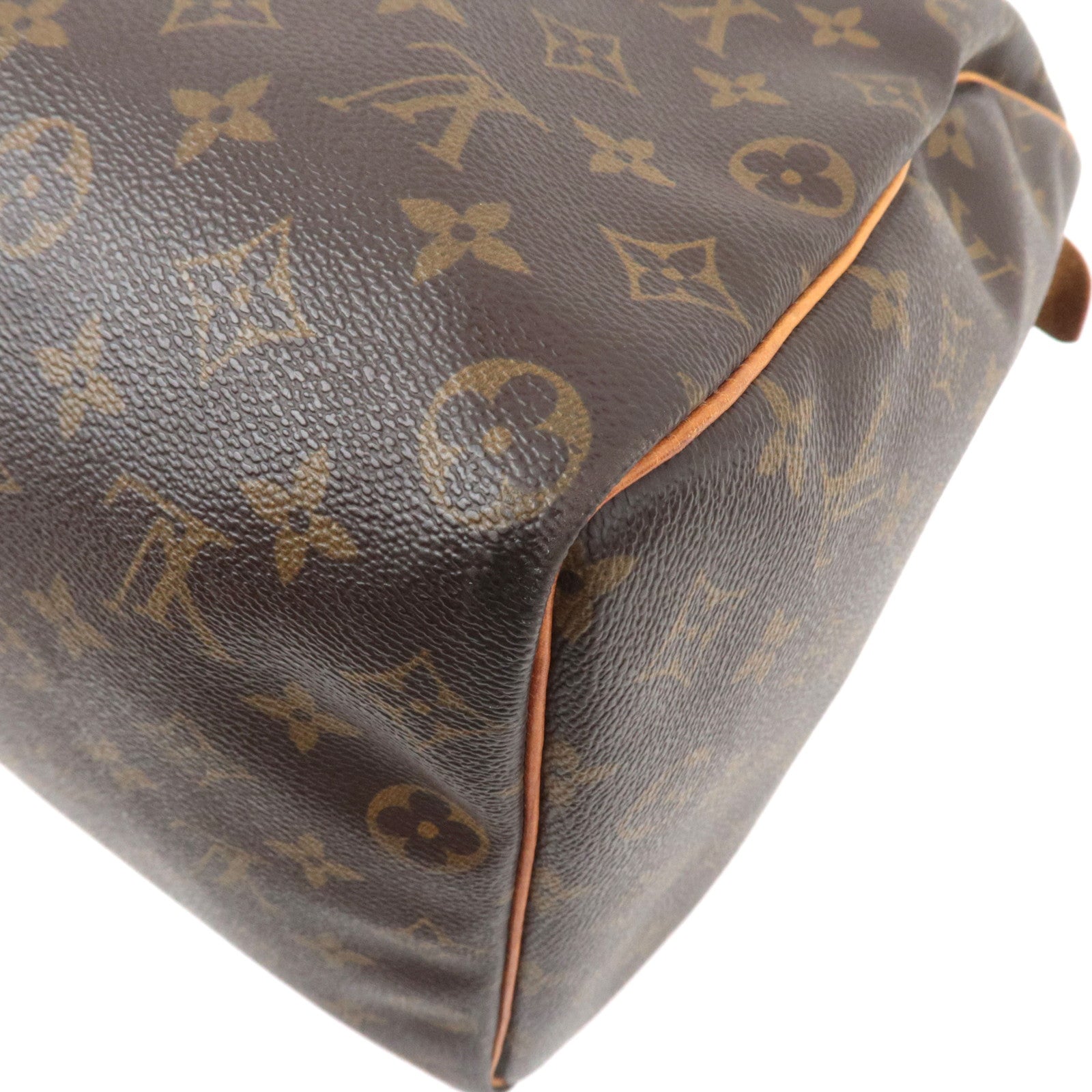 Louis Vuitton Monogram Keepall 50 Travel Bag M41426 MB1920 *Name tag, Poignet