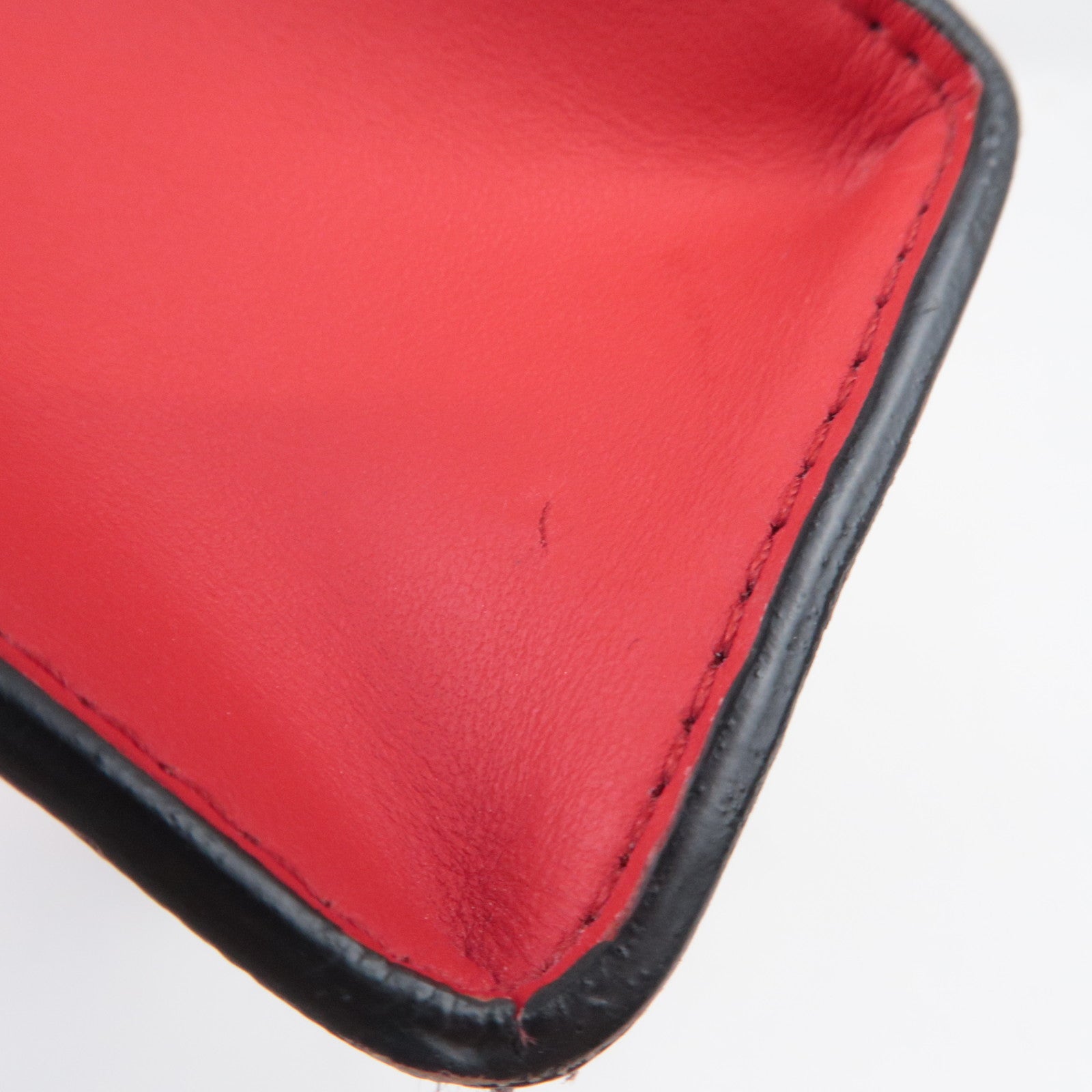 Louis Vuitton Monogram Pochette Voyage MM Clutch Bag Sari Red M12817 RFID