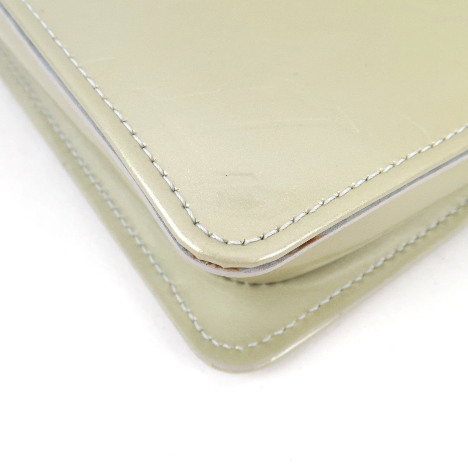 Louis Vuitton Monogram Vernis Lexington Hand Bag Gris M91056 VI0021 *Dust bag