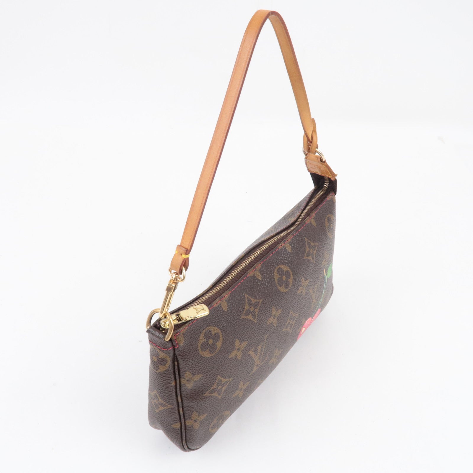 Louis Vuitton Monogram Cherry Pochette Accessoires Hand Bag M95008 TH0015