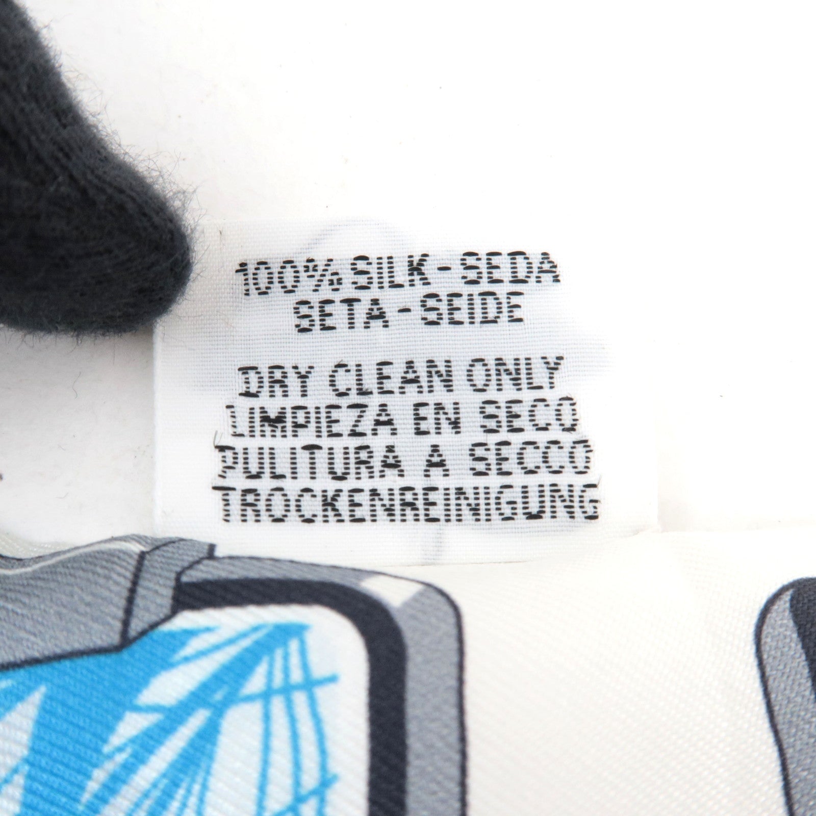 HERMES Twilly 2023AW HERMES Story Scarf Silk 100% White Red