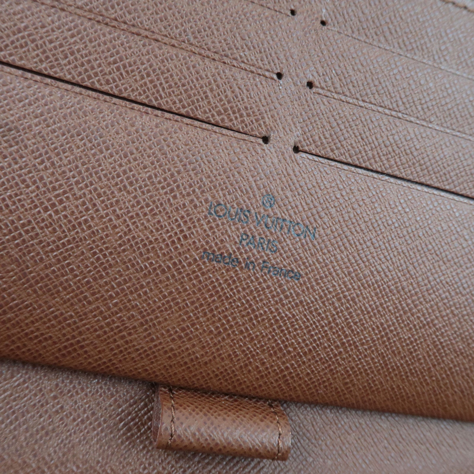 Louis Vuitton Monogram Zippy Organizer Long Wallet M60002 VI0065