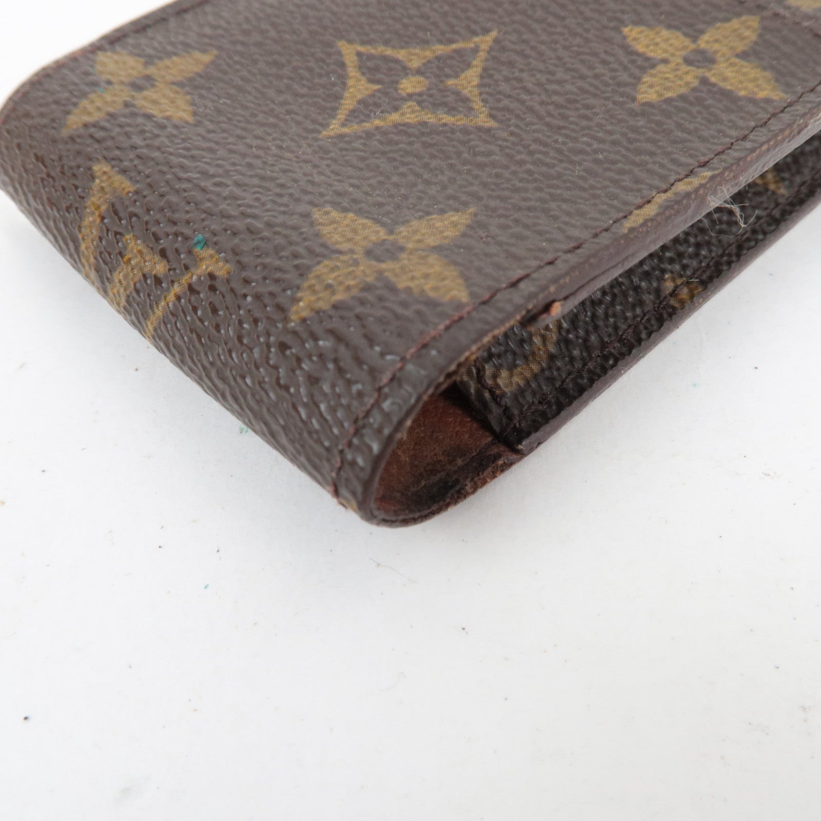 Louis Vuitton Monogram Etui Cigarettes Cigarette Case MIni Pouch M63024 MI0968