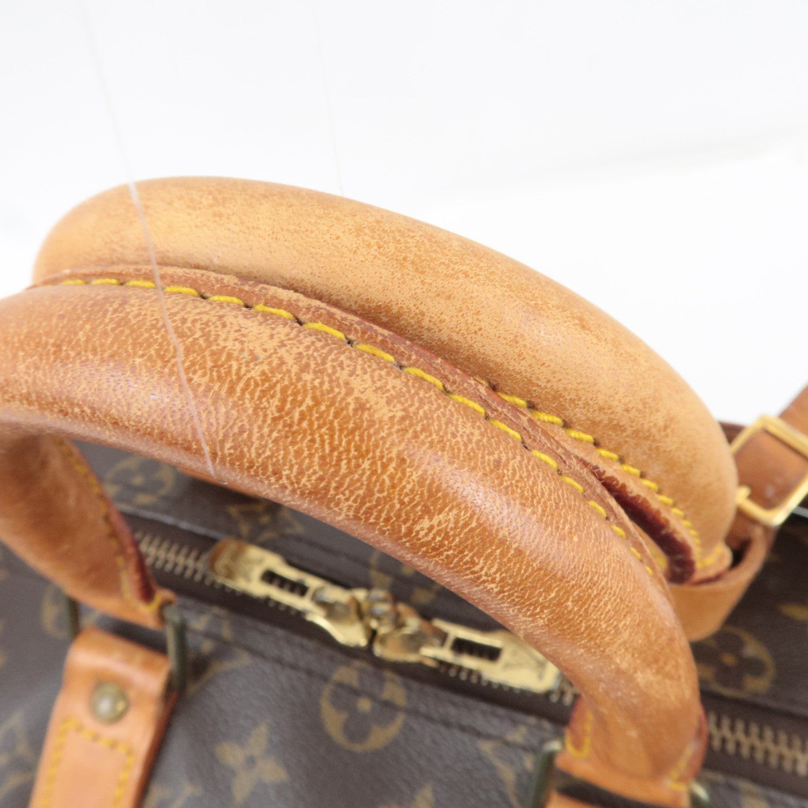 Louis Vuitton Monogram Keepall 45 Travel bag M41428 VI864 *Name tag, Poignet