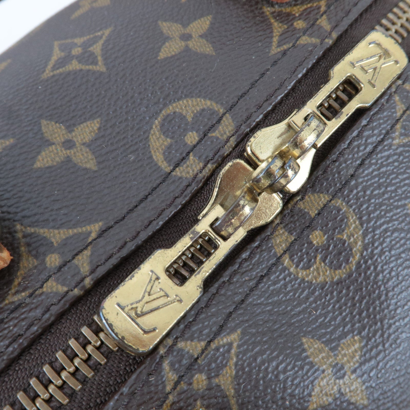 Louis Vuitton Monogram Keepall 45 Travel bag M41428 VI864 *Name tag, Poignet