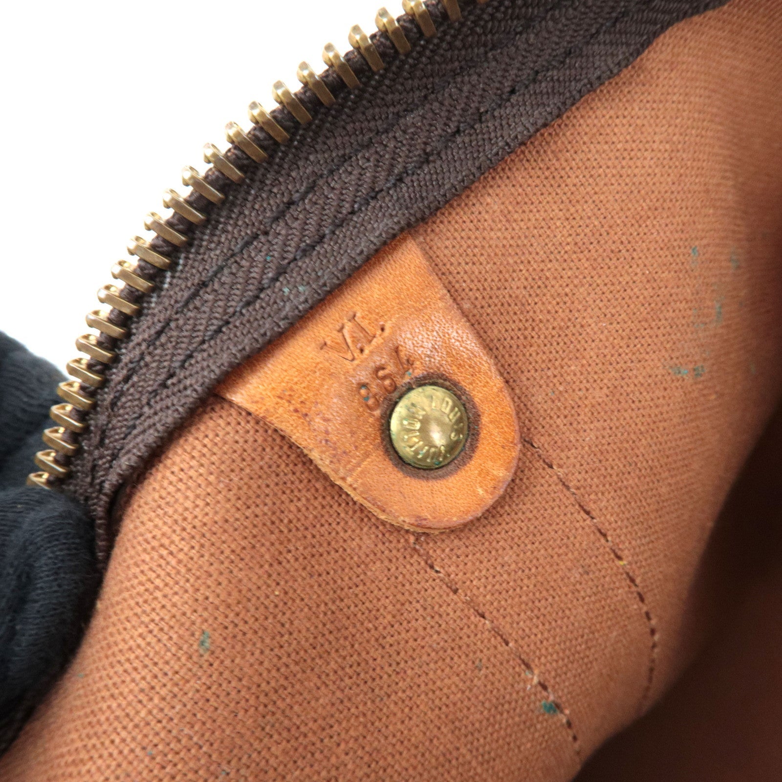 Louis Vuitton Monogram Keepall 45 Travel bag M41428 VI864 *Name tag, Poignet