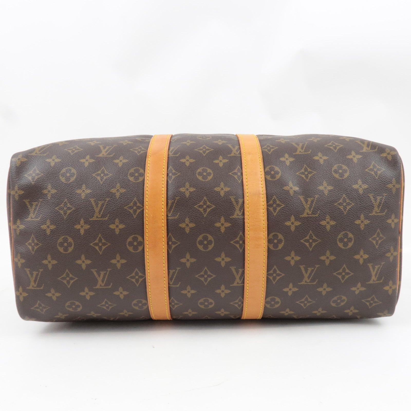 Louis Vuitton Monogram Keepall 45 Travel bag M41428 VI864 *Name tag, Poignet