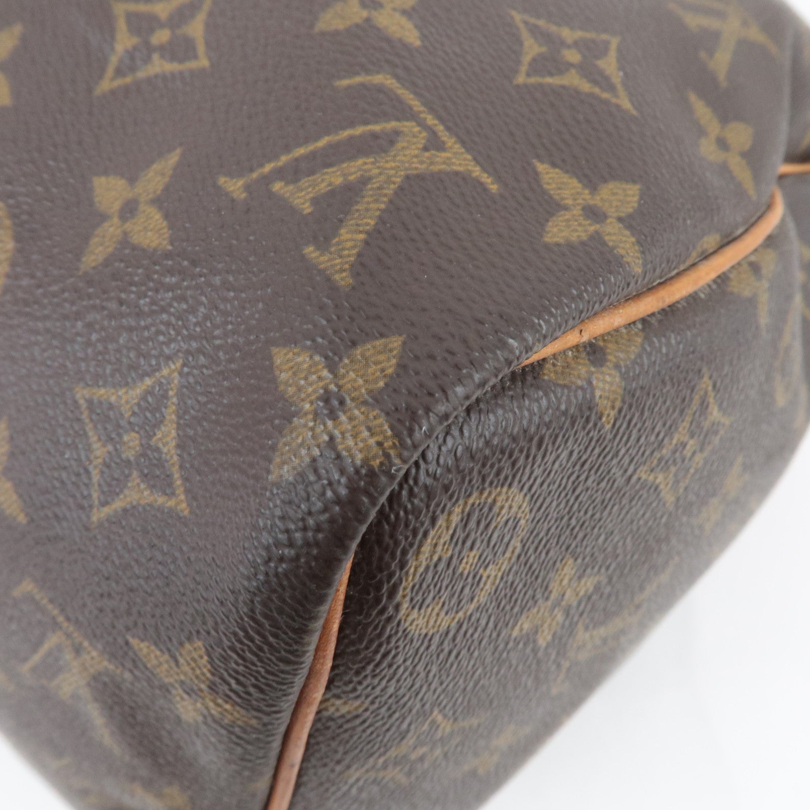 Louis Vuitton Monogram Keepall 45 Travel bag M41428 VI864 *Name tag, Poignet
