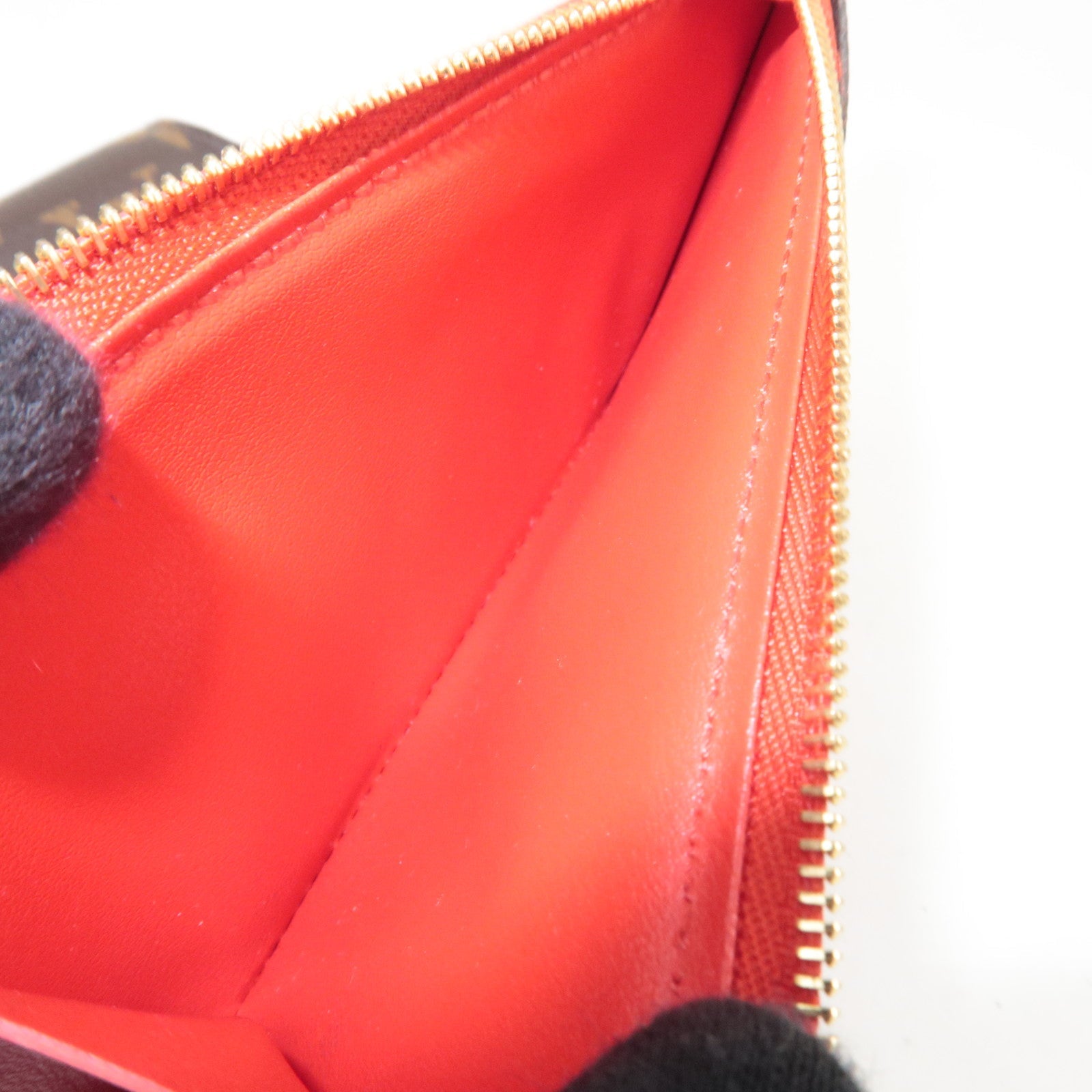 Louis Vuitton Monogram Portefeuille Flower Compact Wallet Coquelicot M62567 SP3198 *Box, Dust bag