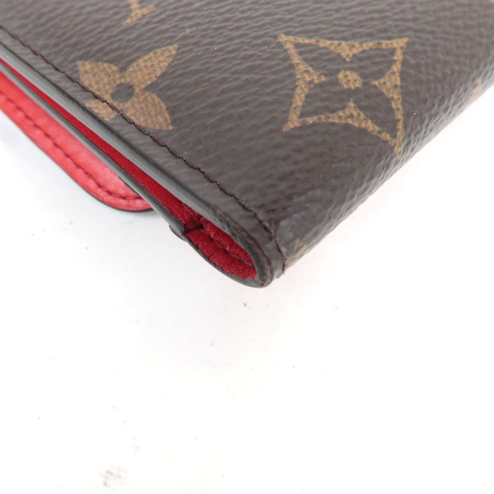 Louis Vuitton Monogram Portefeuille Flower Compact Wallet Coquelicot M62567 SP3198 *Box, Dust bag