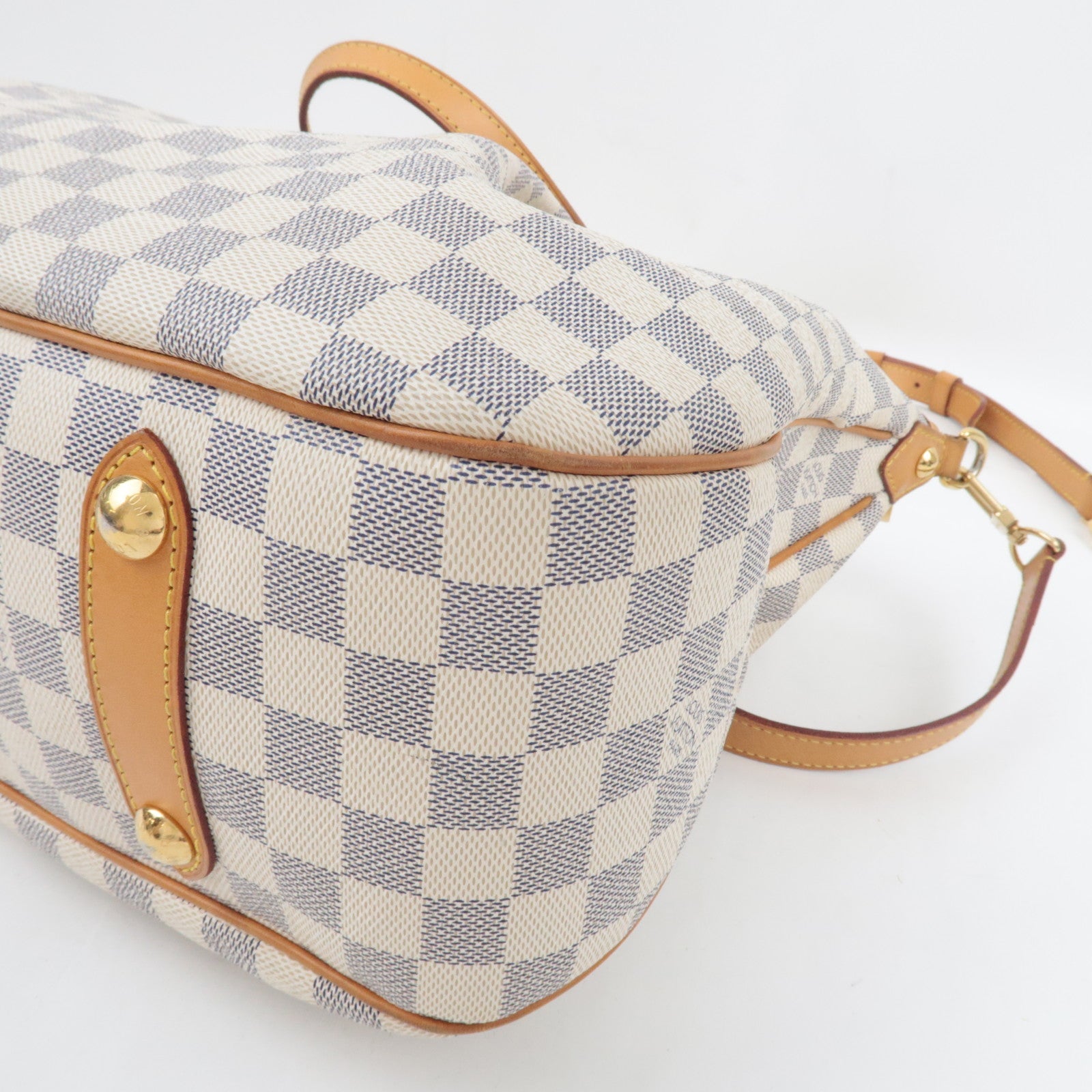Louis Vuitton Damier Azur Siracusa GM Shoulder Bag N41111 SP2141 *Strap