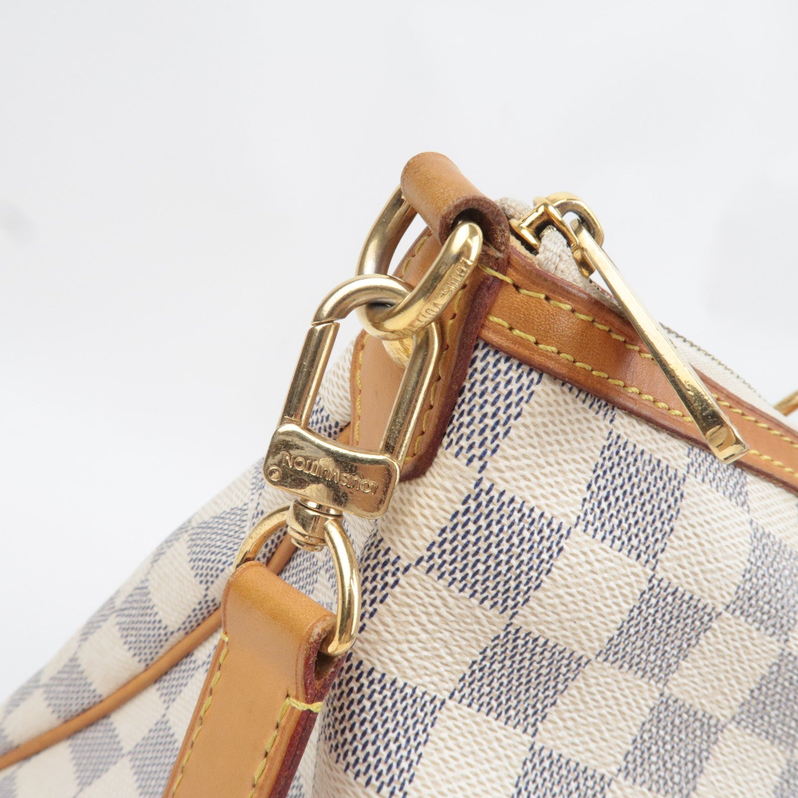 Louis Vuitton Damier Azur Siracusa GM Shoulder Bag N41111 SP2141 *Strap
