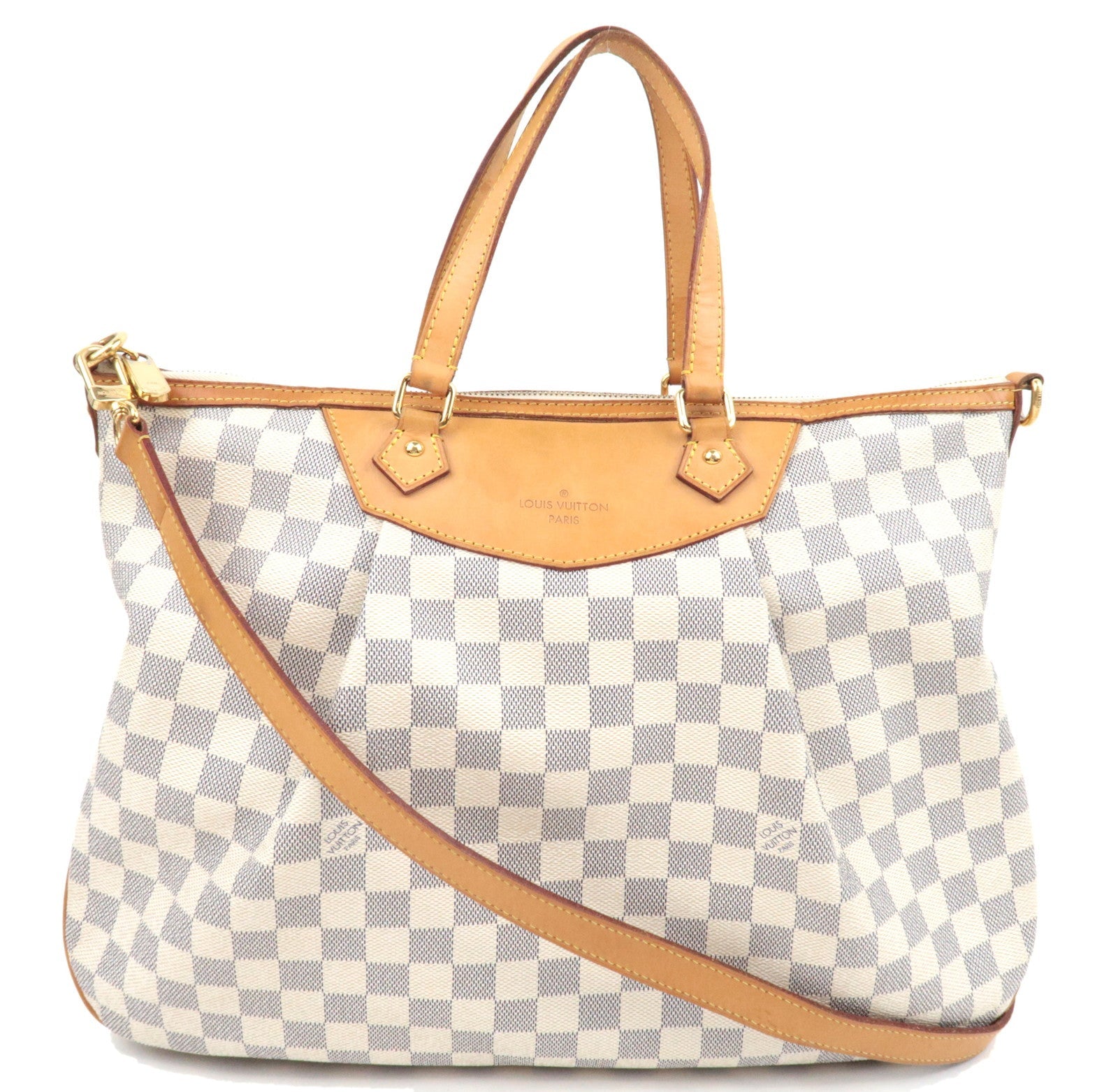 Louis Vuitton Damier Azur Siracusa GM Shoulder Bag N41111 SP2141 *Strap78545