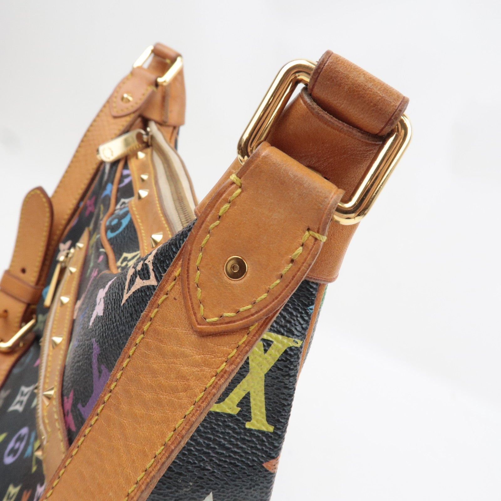 Louis Vuitton Monogram Multicolore Boulogne Shoulder Bag Noir M92638