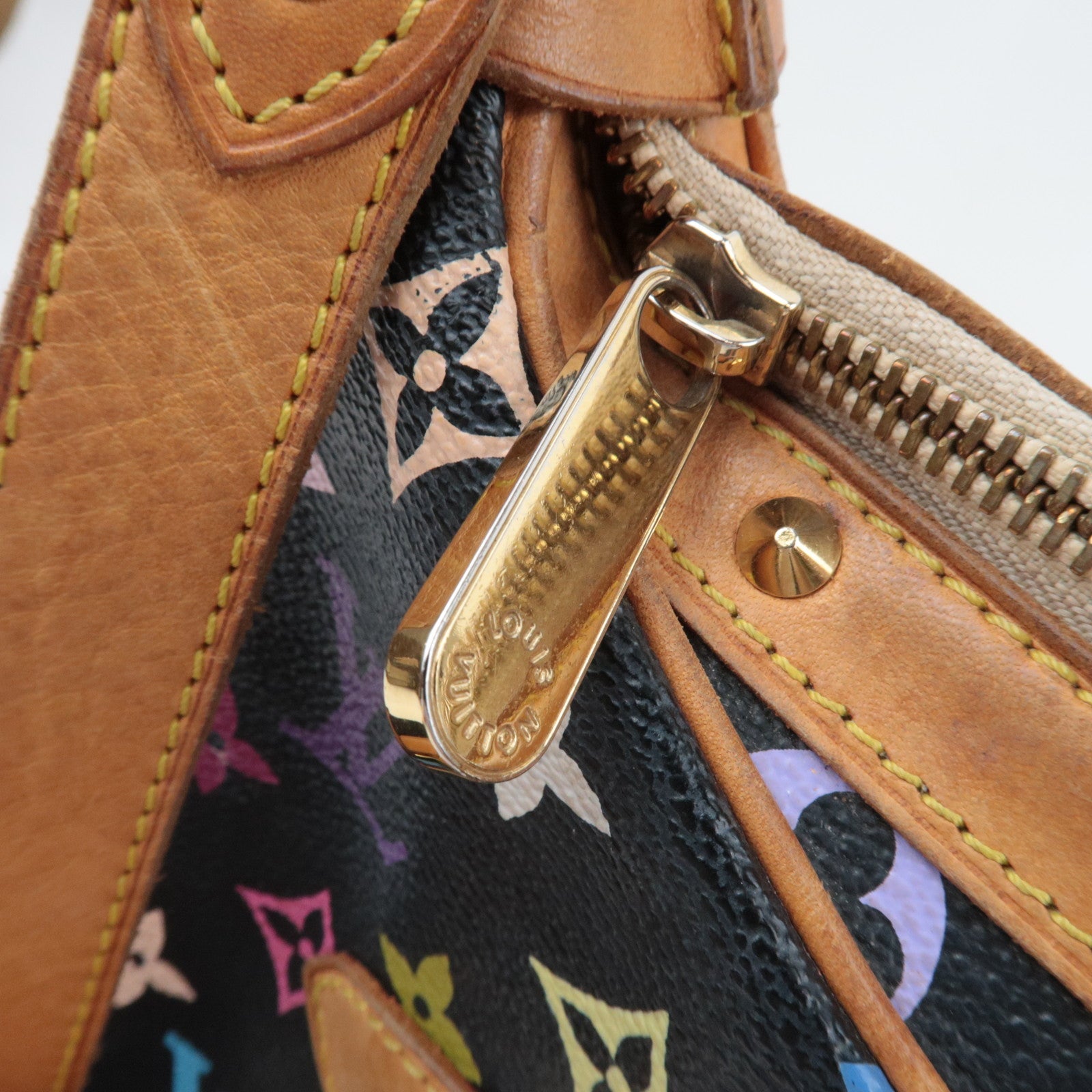 Louis Vuitton Monogram Multicolore Boulogne Shoulder Bag Noir M92638