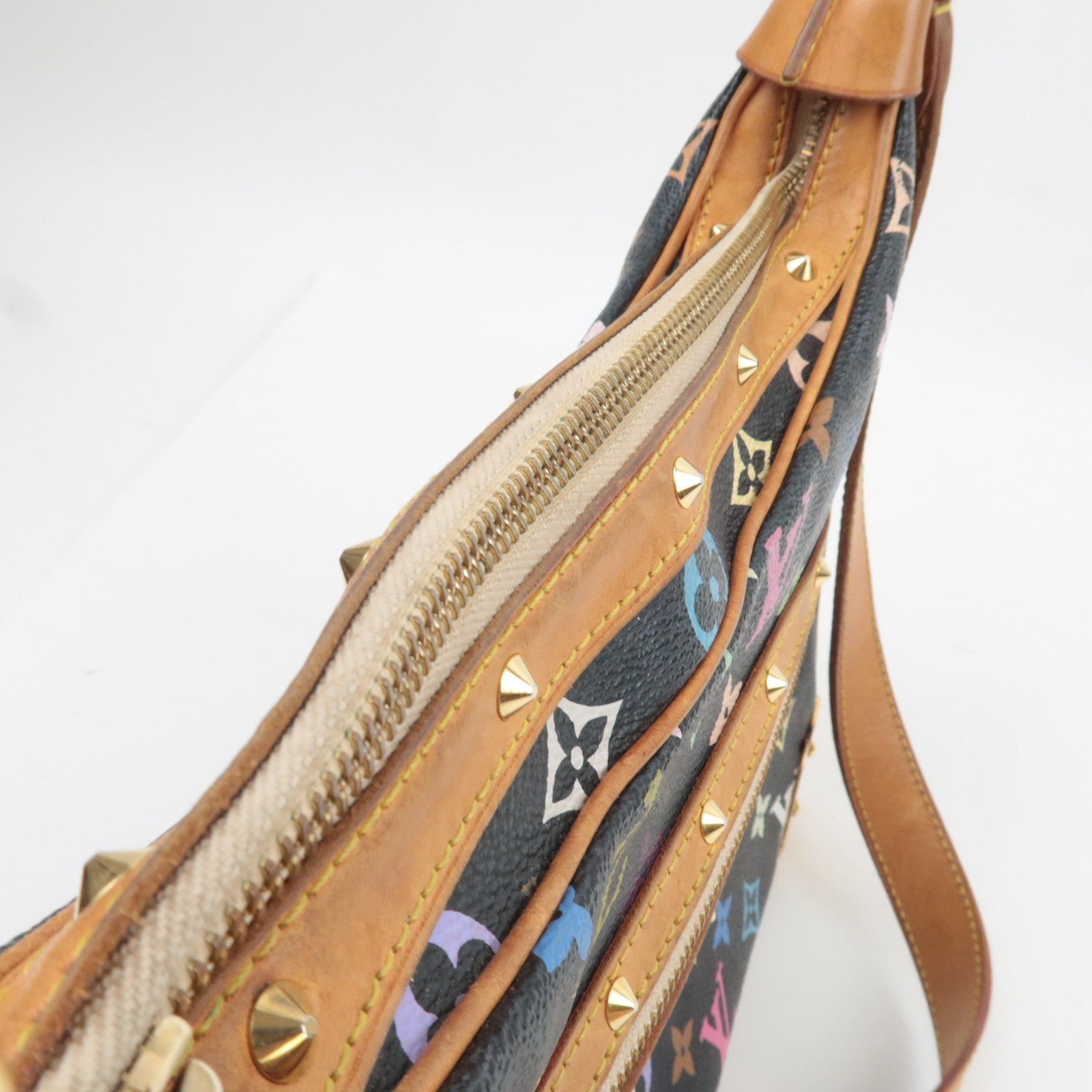 Louis Vuitton Monogram Multicolore Boulogne Shoulder Bag Noir M92638