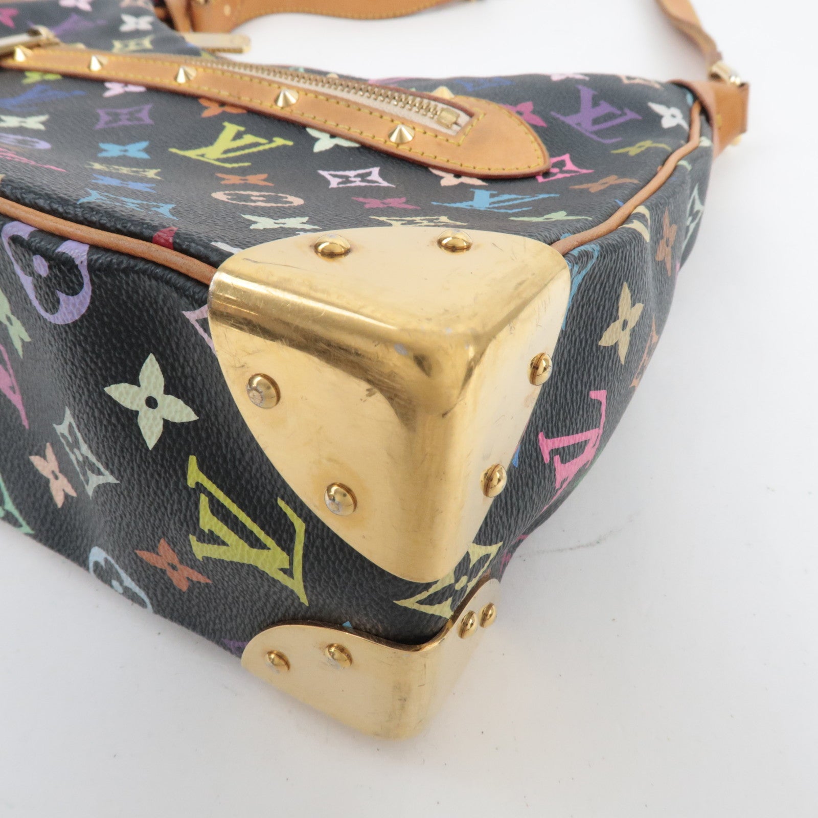 Louis Vuitton Monogram Multicolore Boulogne Shoulder Bag Noir M92638