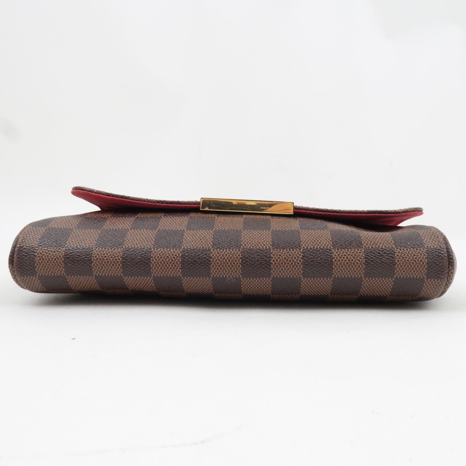 Louis Vuitton Damier Favorite MM 2Way Hand Bag N41129 FL3184 *Strap