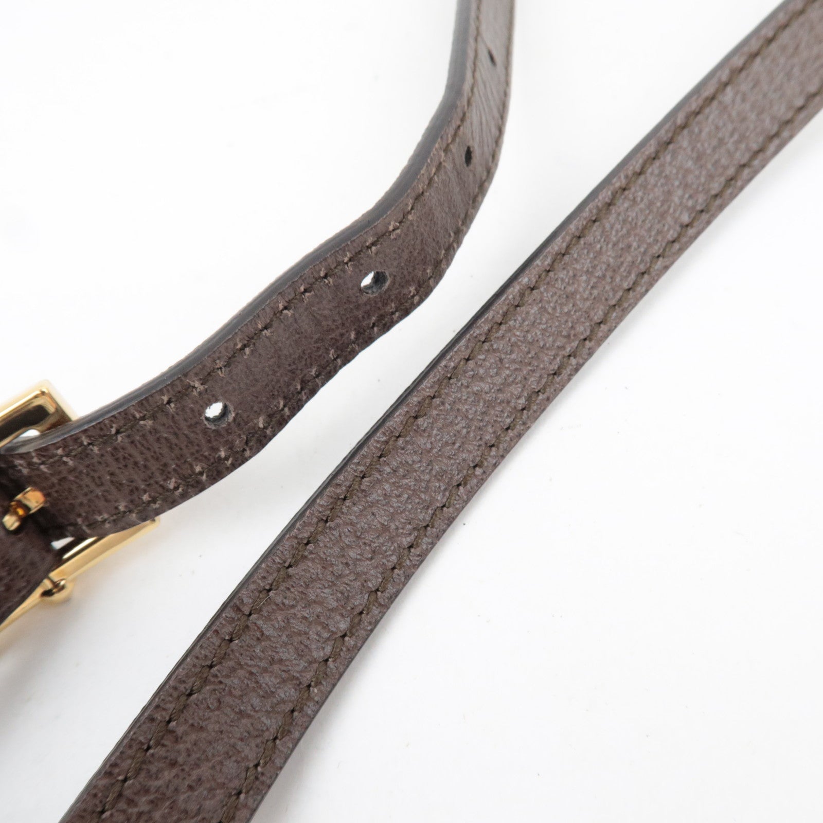 GUCCI Sherry Ophidia Shoulder Bag GG Supreme Leather Beige Brown 499621