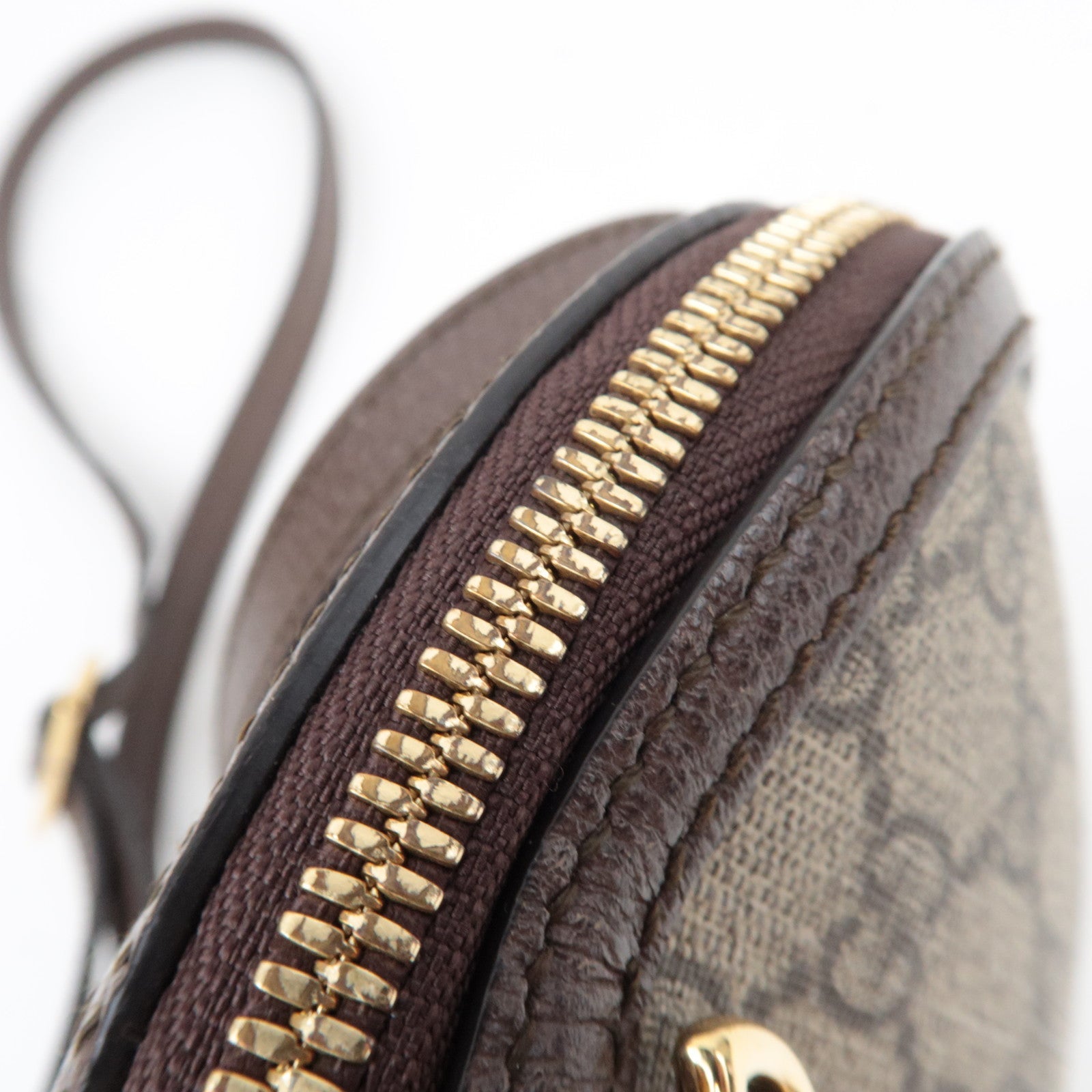 GUCCI Sherry Ophidia Shoulder Bag GG Supreme Leather Beige Brown 499621