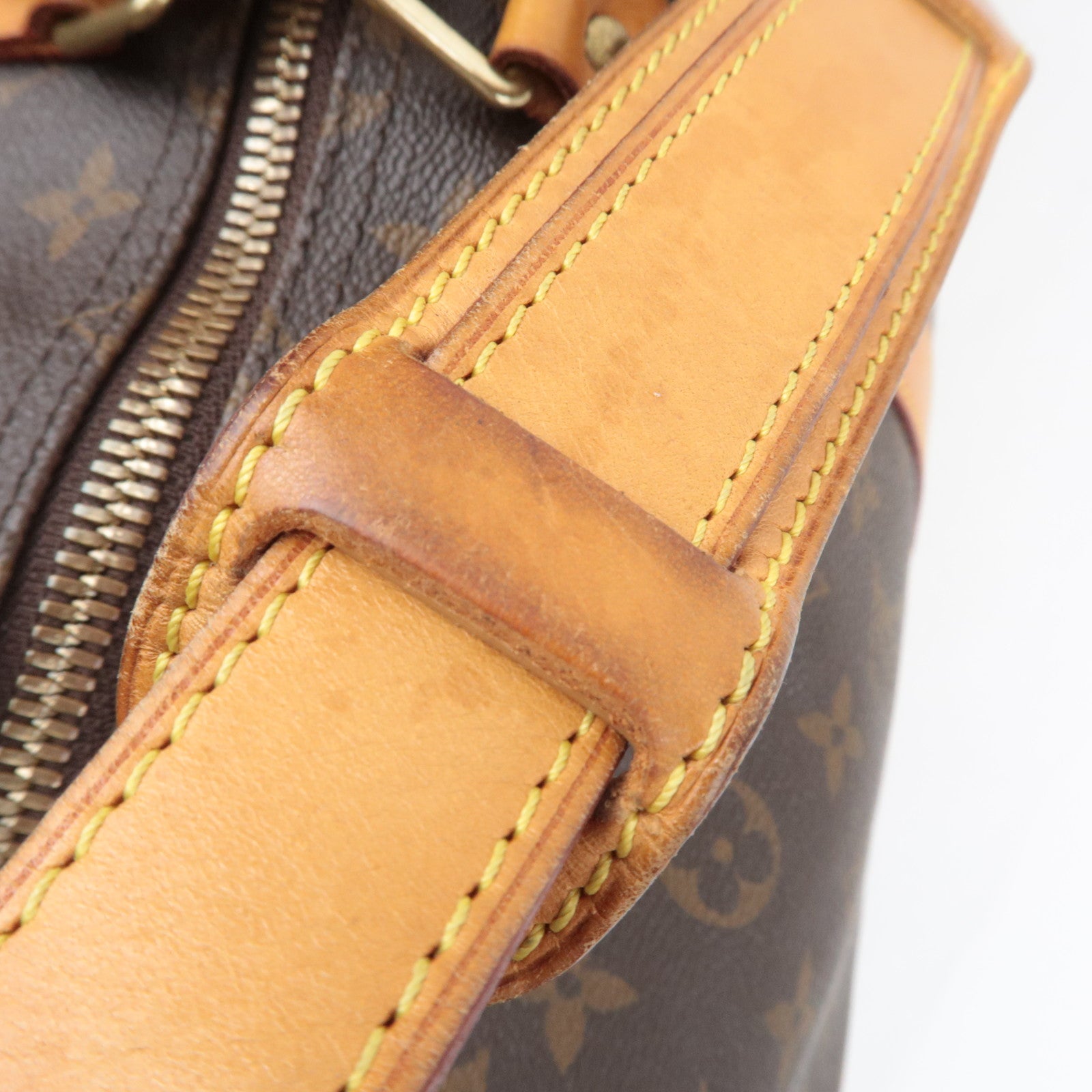 Louis Vuitton Monogram Keepall Bandouliere 50 Travel Bag M41416 DU1141 *Strap, Name tag, Lock