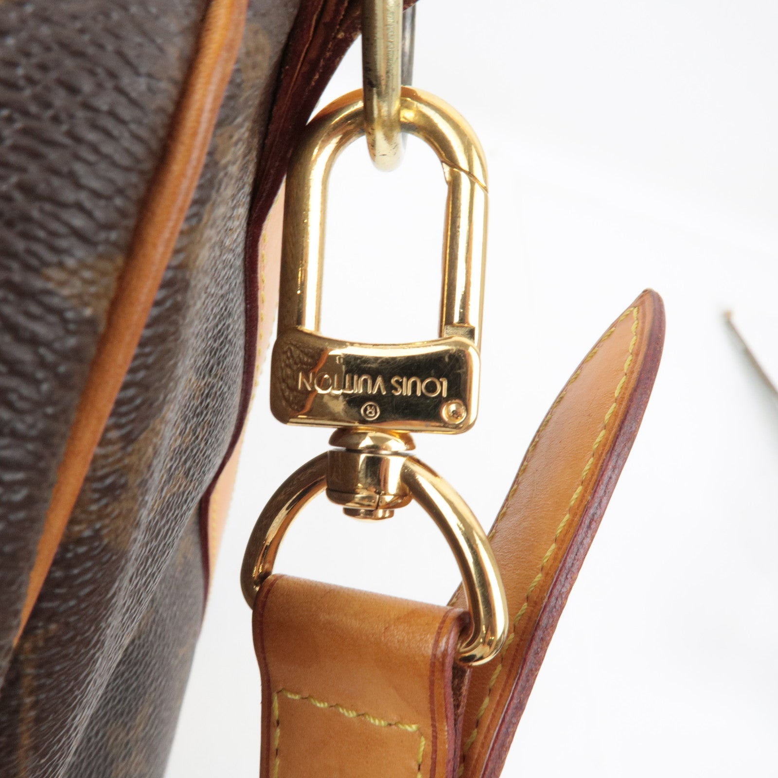 Louis Vuitton Monogram Keepall Bandouliere 50 Travel Bag M41416 DU1141 *Strap, Name tag, Lock