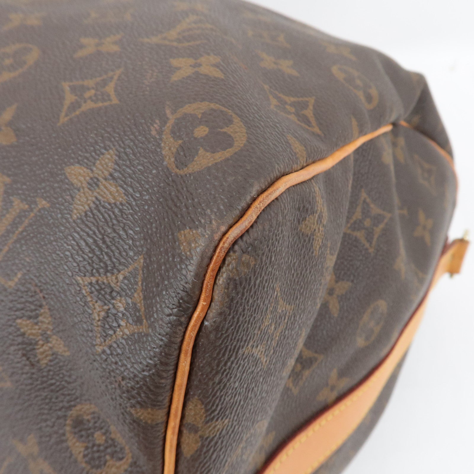 Louis Vuitton Monogram Keepall Bandouliere 50 Travel Bag M41416 DU1141 *Strap, Name tag, Lock