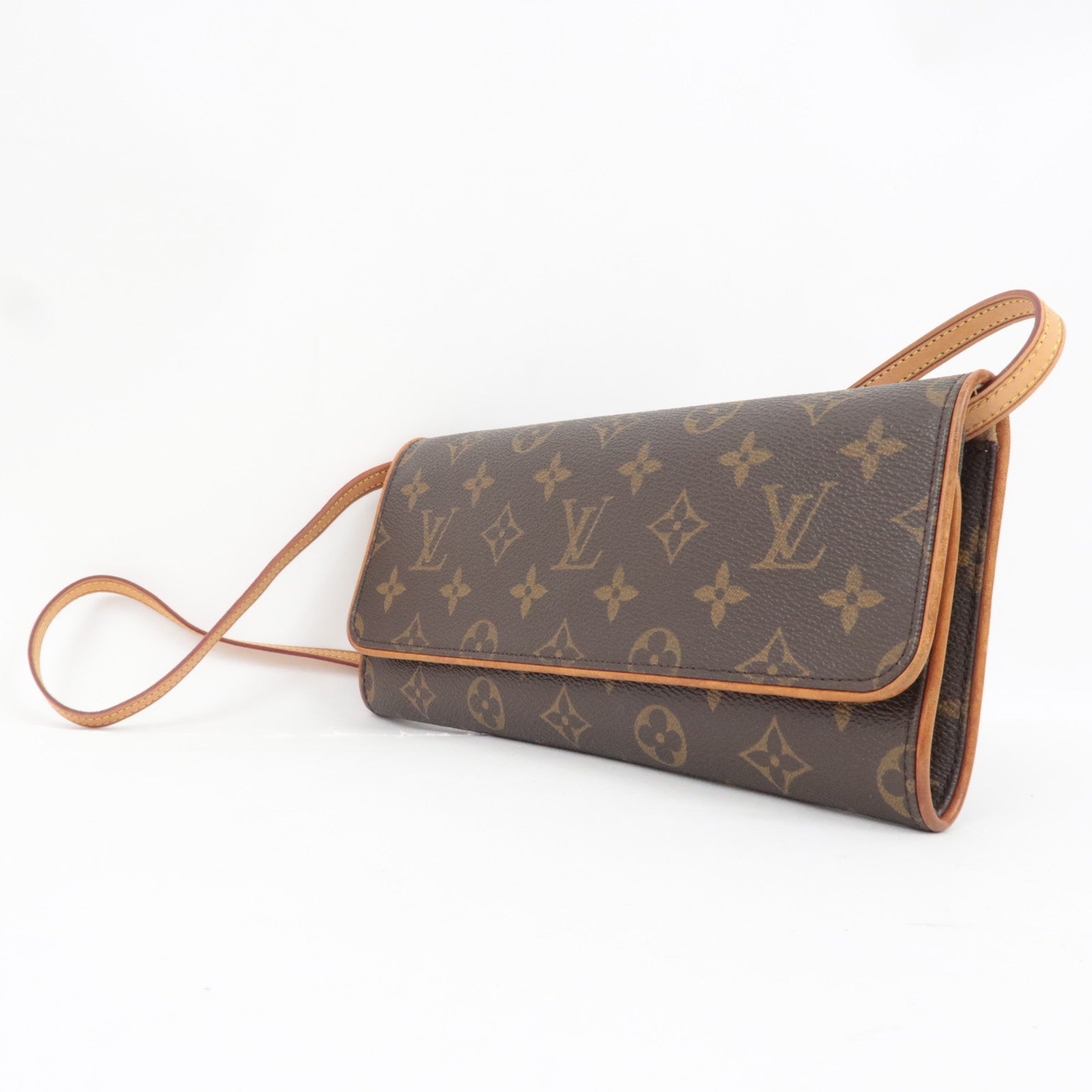 Louis Vuitton Monogram Pochette Twin GM Shoulder bag M51852 FL0031 *Strap