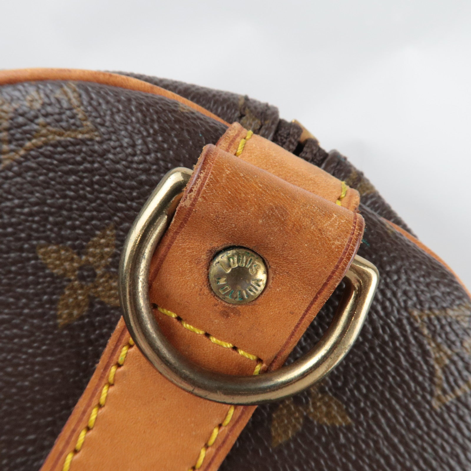 Louis Vuitton Monogram Keepall Bandouliere 55 Travel Bag M41414 VI0942 *Strap, Name tag, Poignet