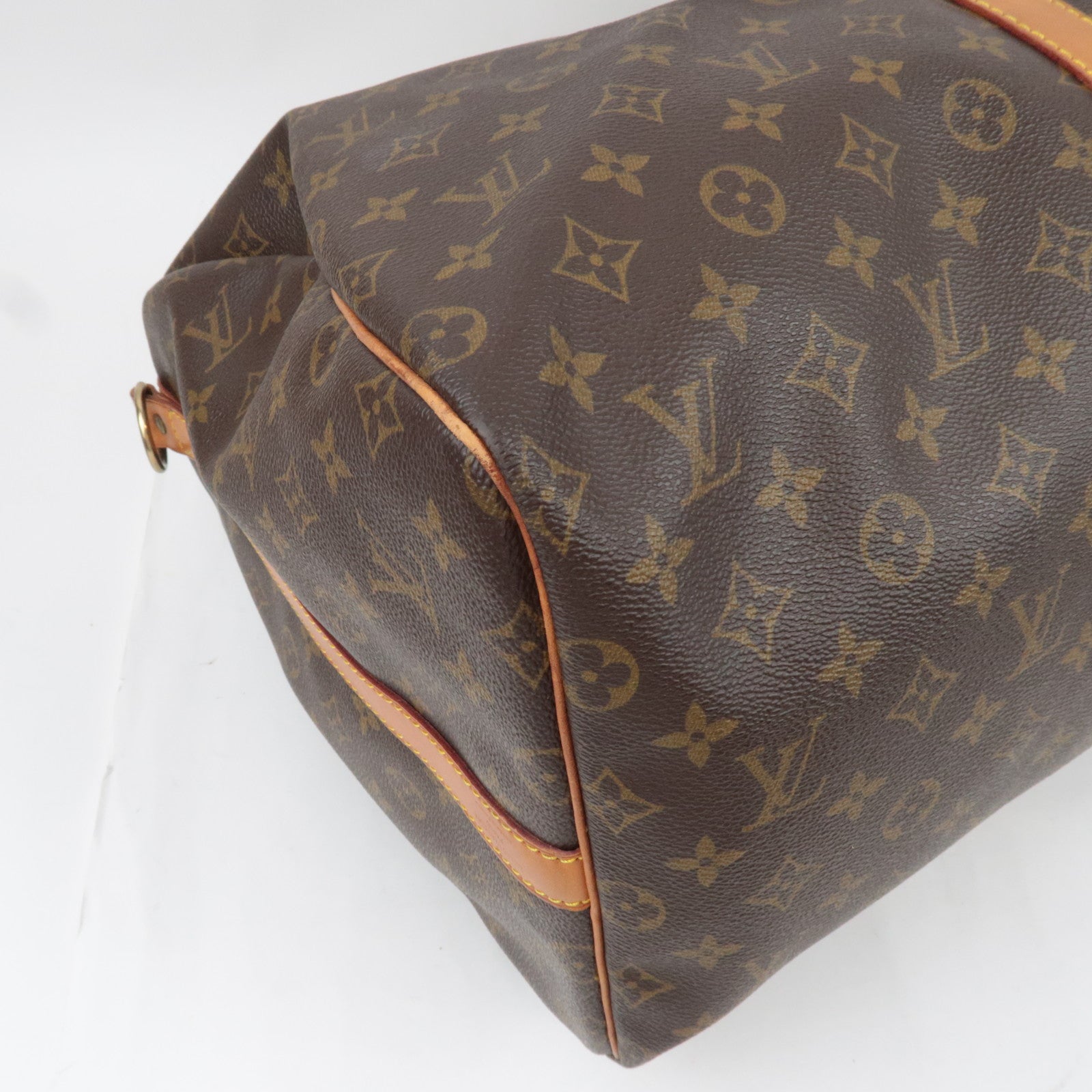 Louis Vuitton Monogram Keepall Bandouliere 55 Travel Bag M41414 VI0942 *Strap, Name tag, Poignet