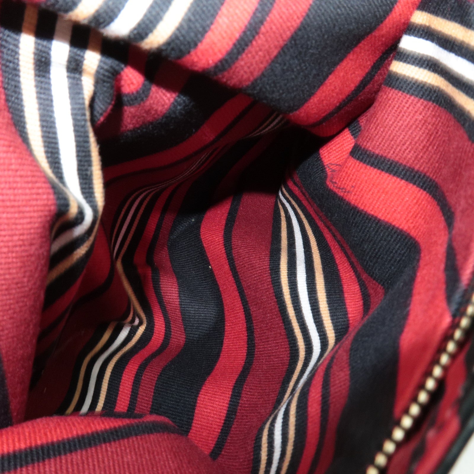 GUCCI Interlocking G One-Shoulder Bag Leather Black 167732