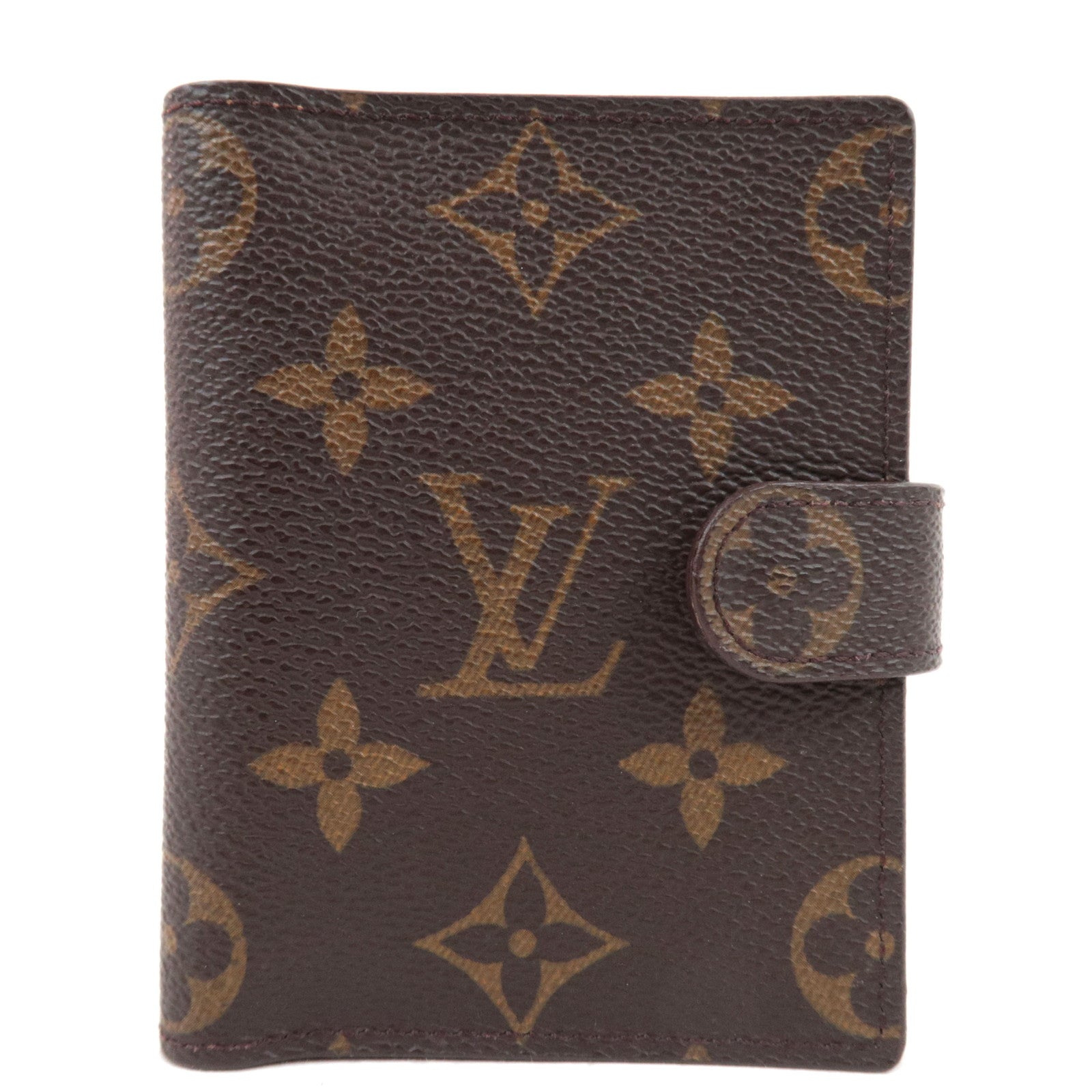 Louis Vuitton Monogram Agenda Mini Planner Cover R20007 TH0070 *Stylo Agenda Pen78912