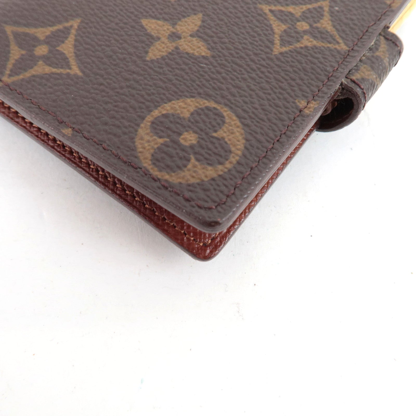 Louis Vuitton Monogram Agenda Mini Planner Cover R20007 TH0070 *Stylo Agenda Pen