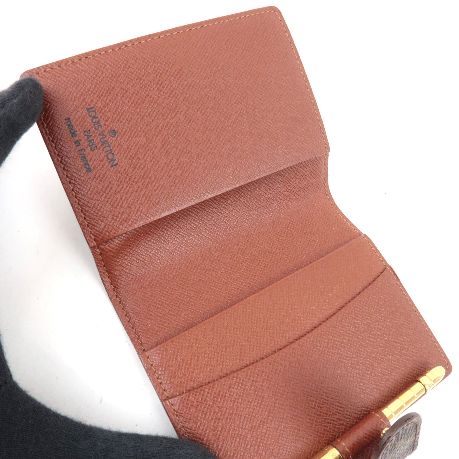 Louis Vuitton Monogram Agenda Mini Planner Cover R20007 TH0070 *Stylo Agenda Pen