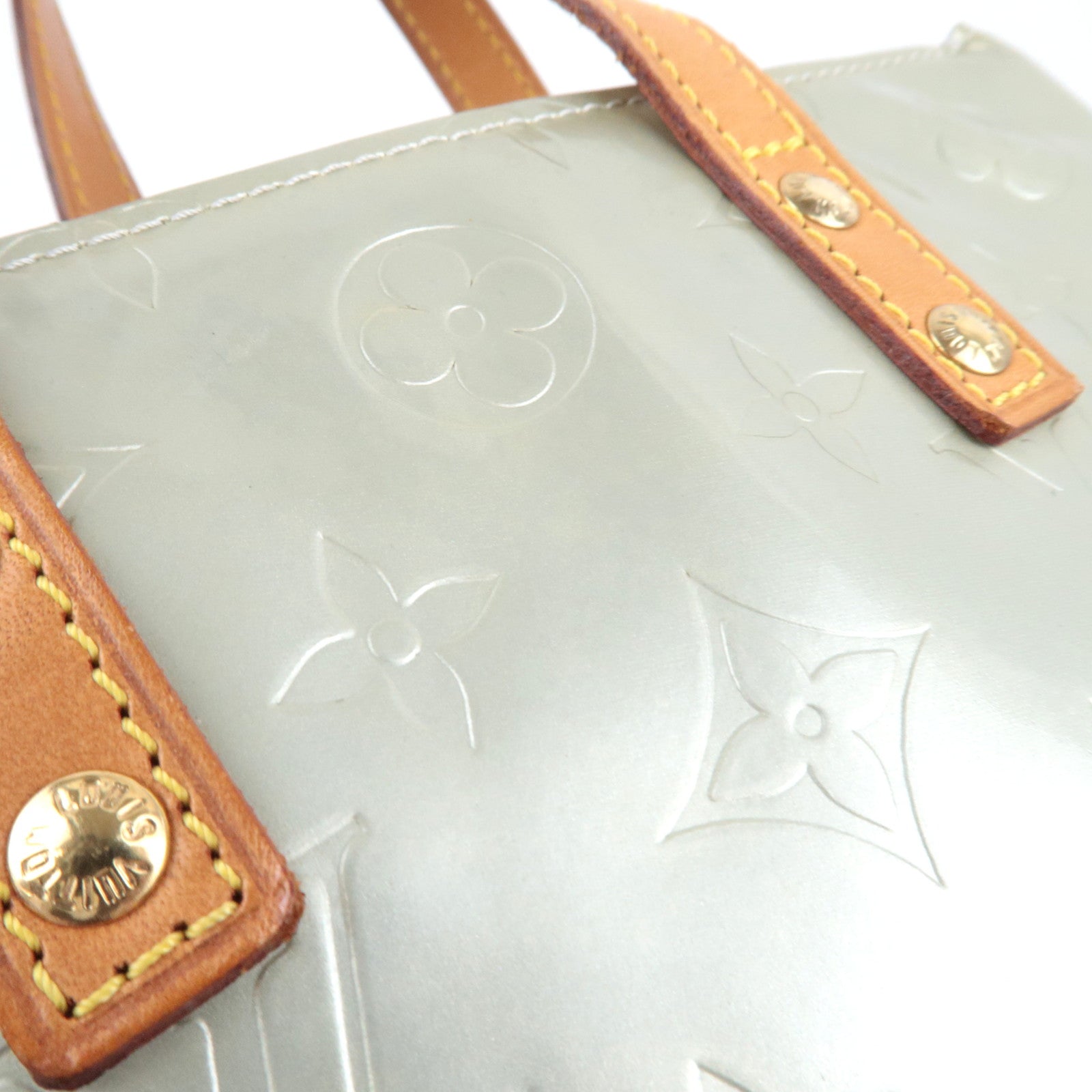 Louis Vuitton Monogram Vernis Reade PM Gris M91145 MI1021