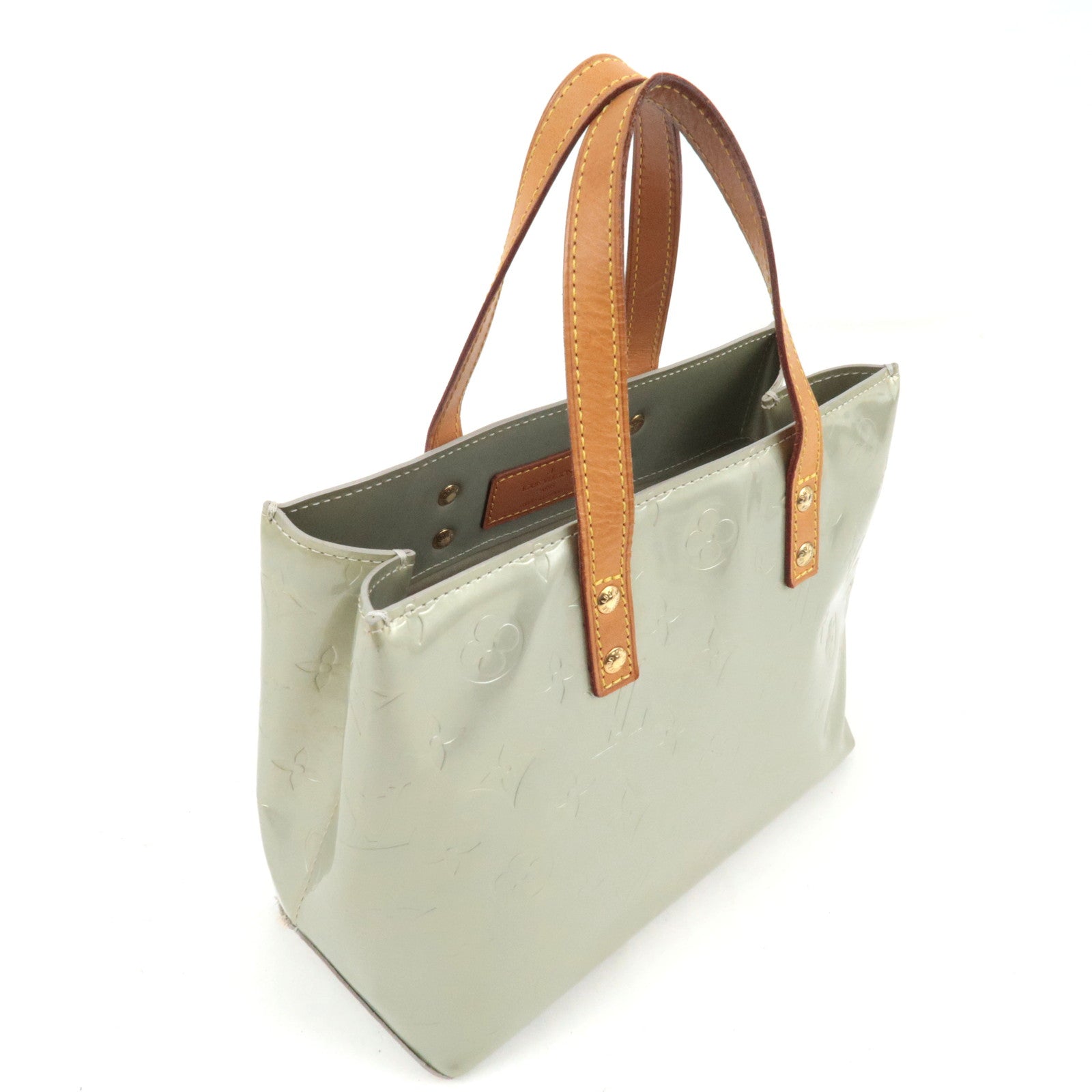 Louis Vuitton Monogram Vernis Reade PM Gris M91145 MI1021