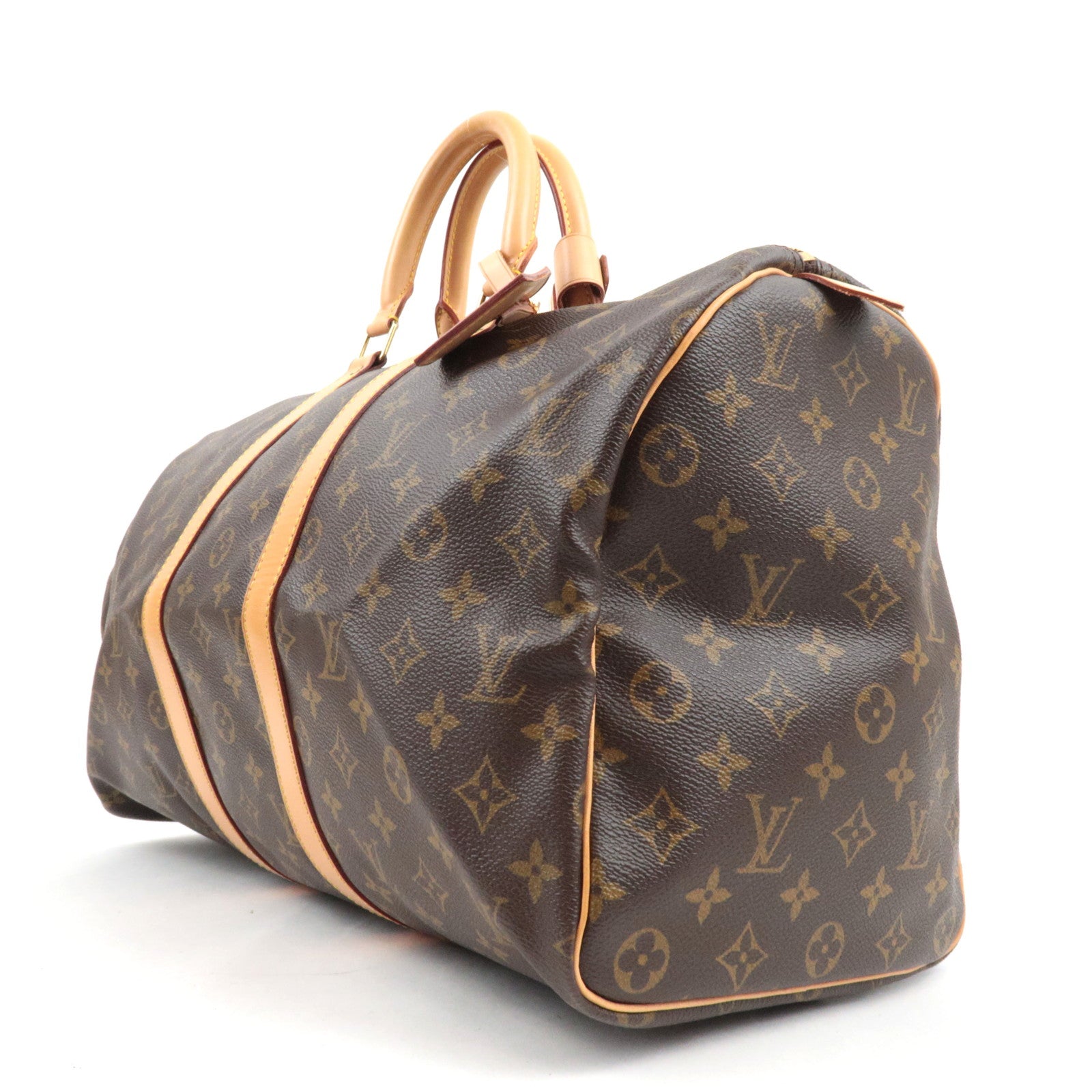 Louis Vuitton Monogram Keepall 45 Travel bag M41428 SP1918 *Name tag, Poignet